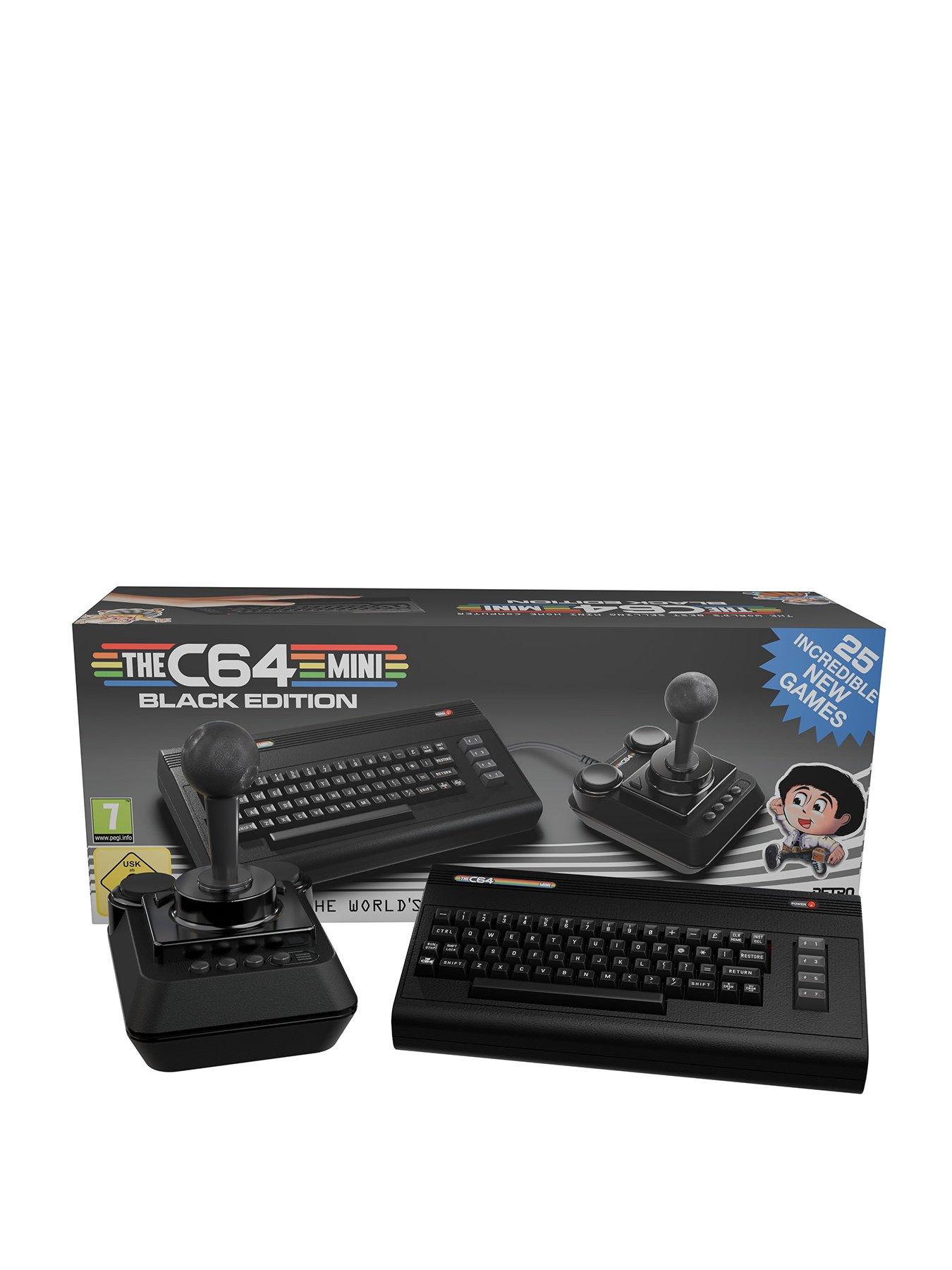 Retro Games THEC64 mini - Black Edition | Littlewoods