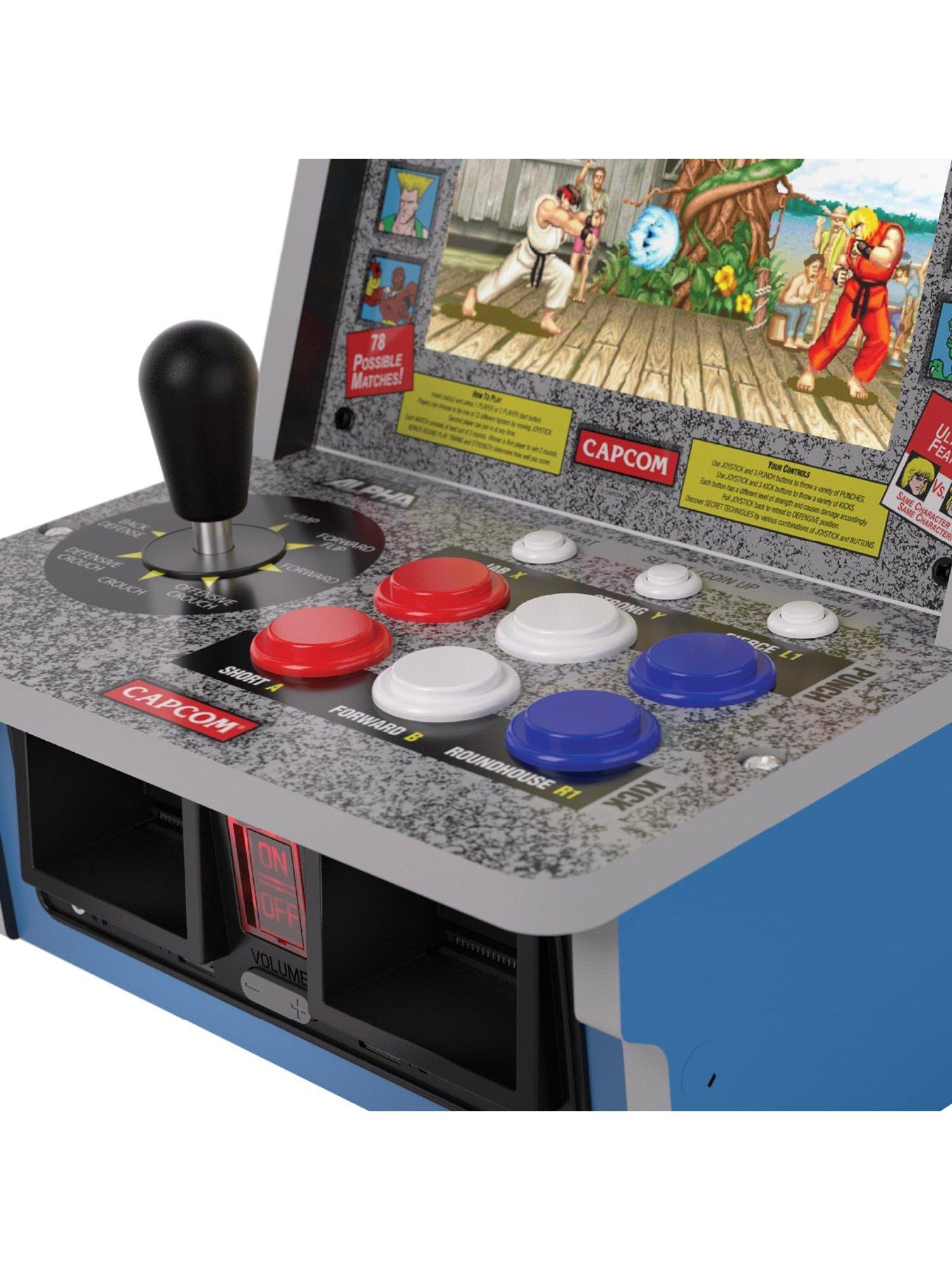  image of blaze-evercade-alpha-street-fighter-bartop-arcade