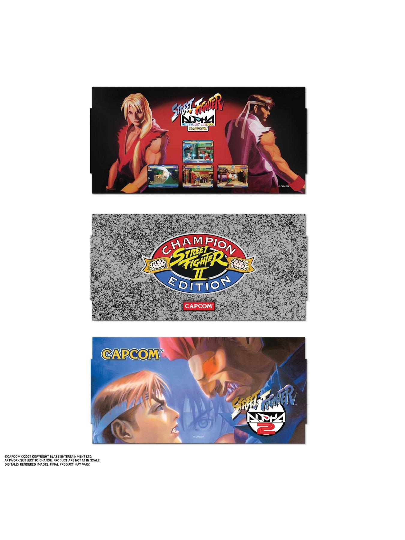  image of blaze-evercade-alpha-street-fighter-bartop-arcade