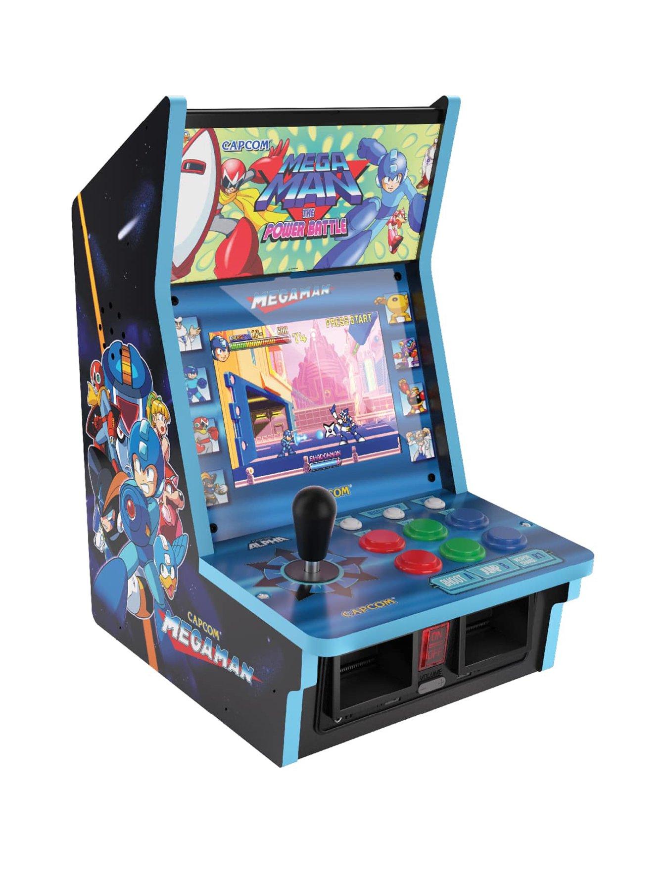 front image of blaze-evercade-alpha-mega-man-bartop-arcade