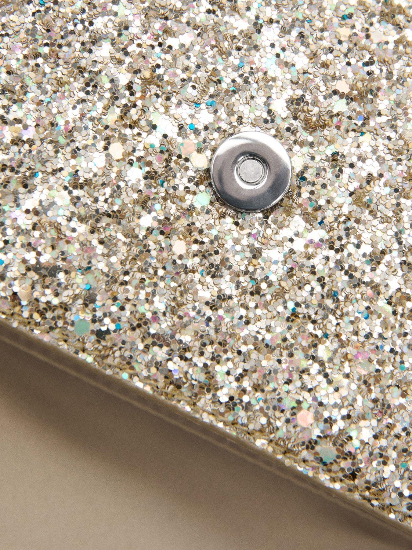  image of mango-girls-mini-glitter-bag-gold