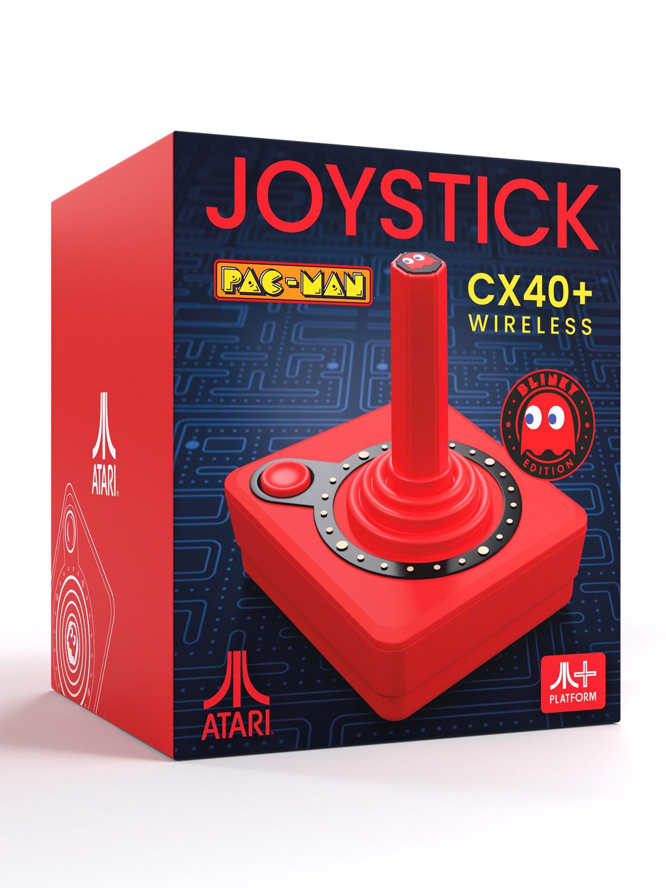 Retro Games Pac-Man CX-40+ Wireless Joystick - Red