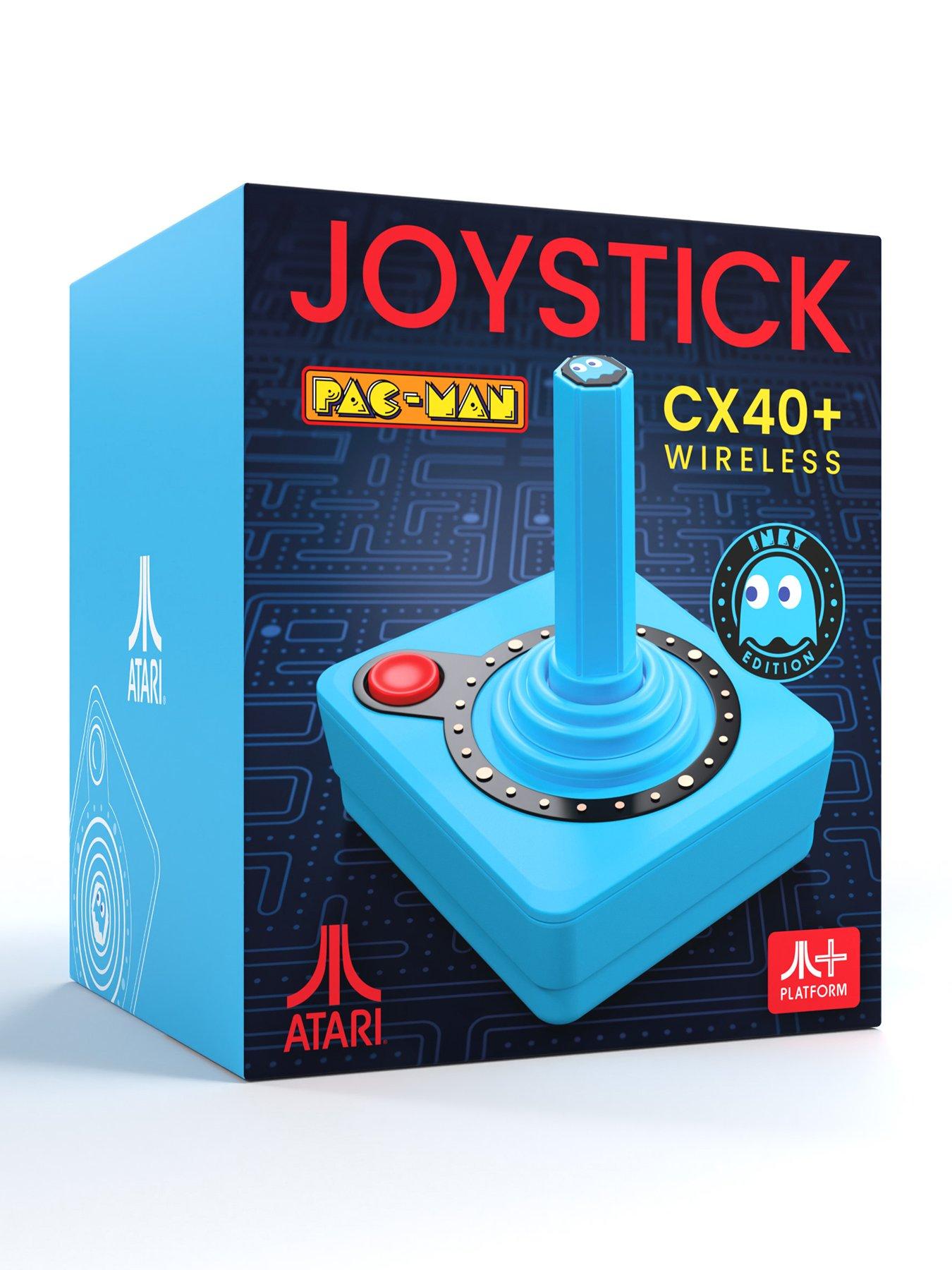 Image 1 of 3 of Retro Games Pac-Man CX-40+ Wireless Joystick - Blue