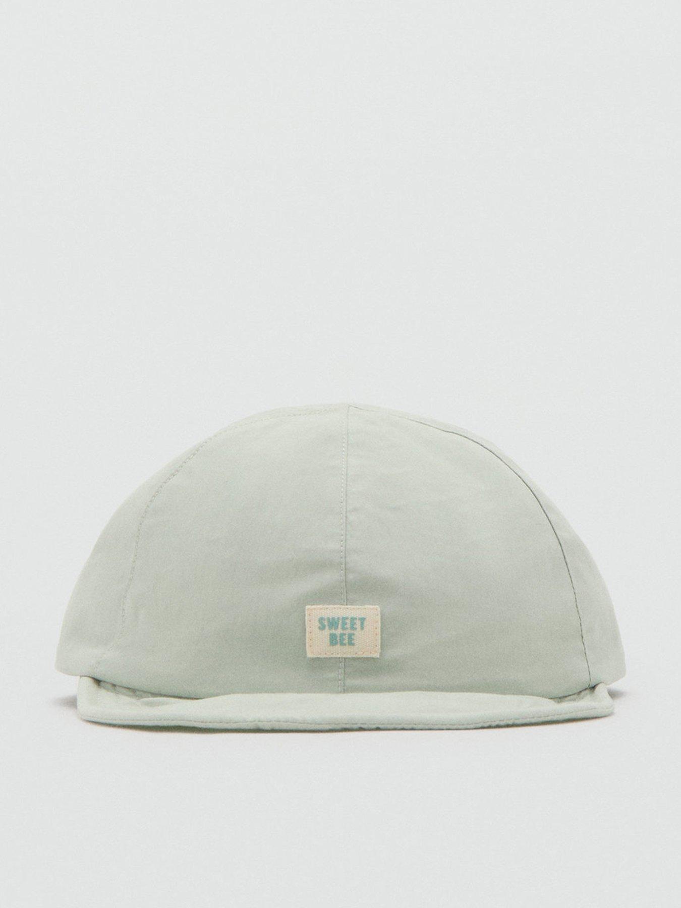Mango Baby Boys Sweet Bee Cap - Green