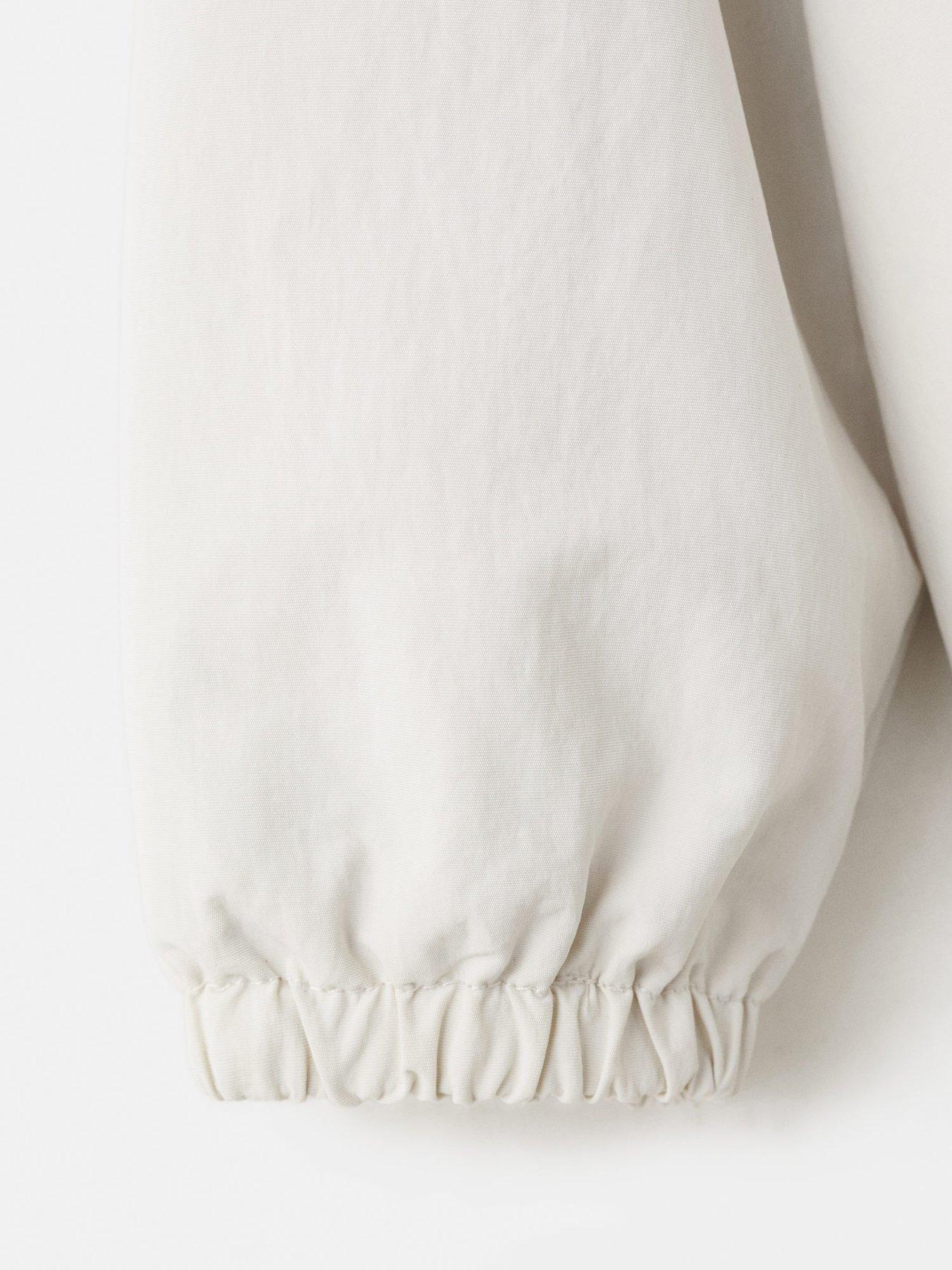  image of mango-younger-girls-lightweight-jacket-cream