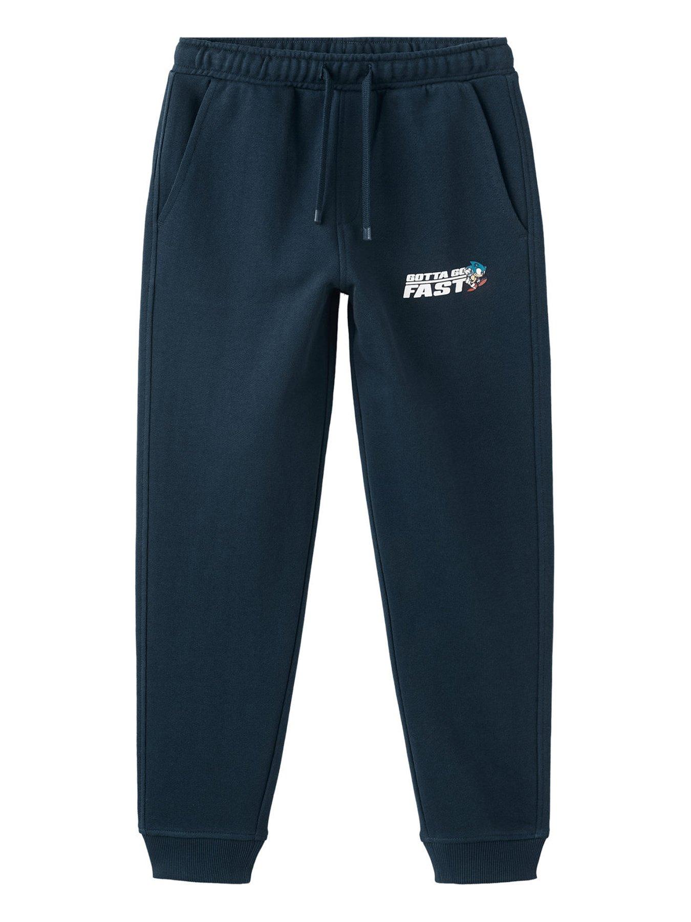  image of mango-boys-sonic-the-hedgehog-joggers-navy