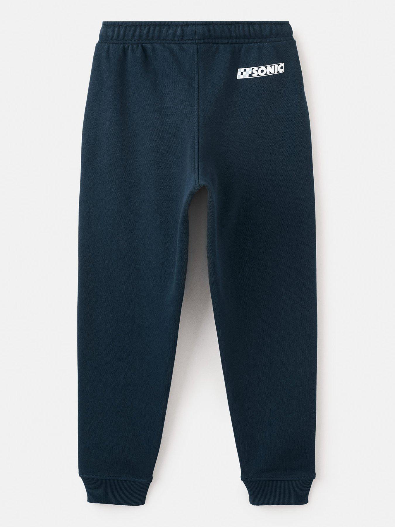  image of mango-boys-sonic-the-hedgehog-joggers-navy
