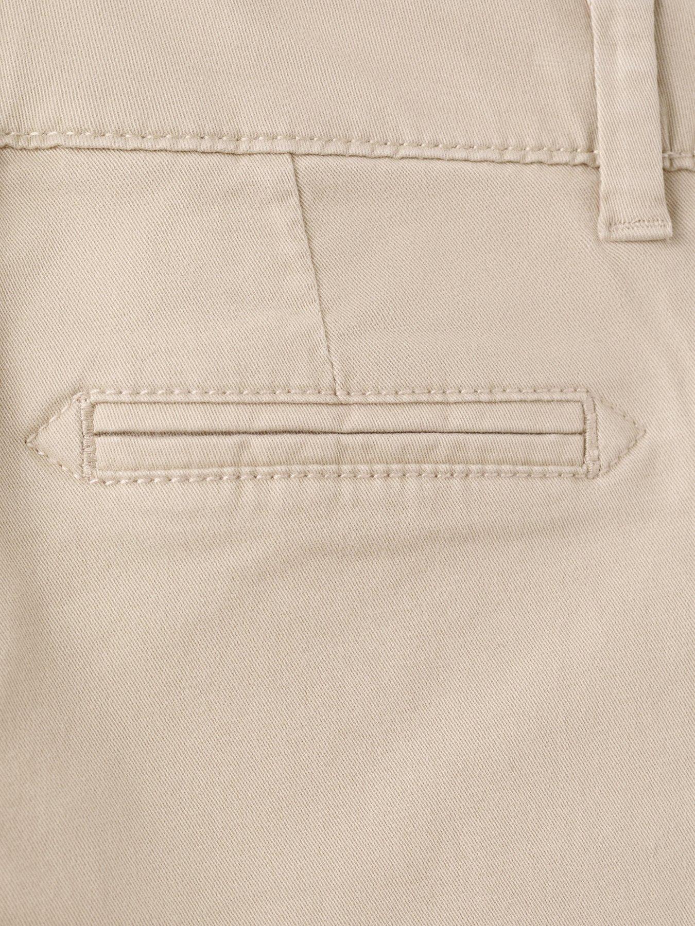  image of mango-younger-boys-regular-waist-chinos-beige