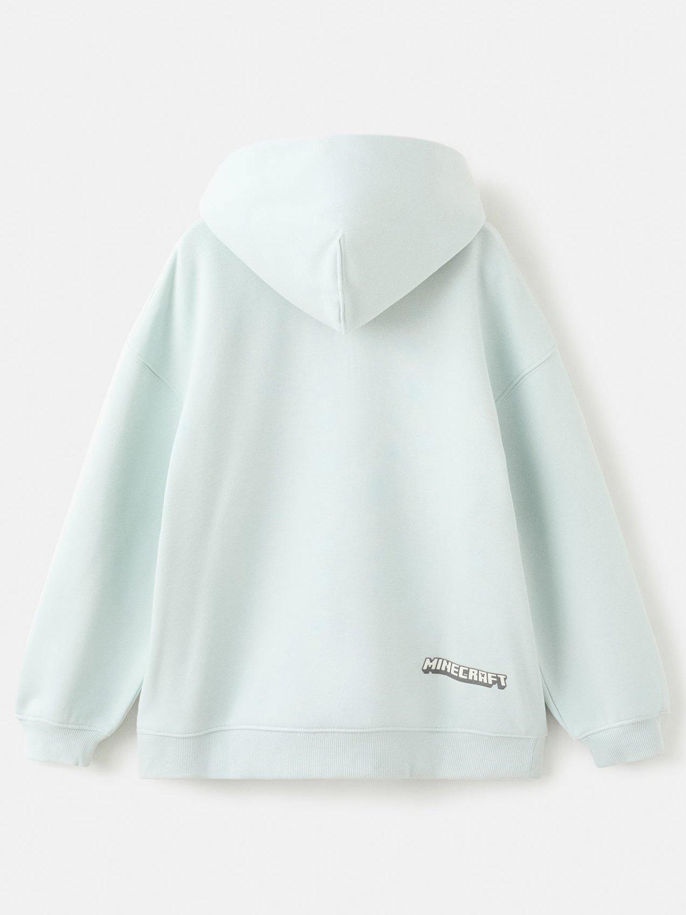 Image 2 of 5 of Mango Boys Minecraft Hoodie - Aqua