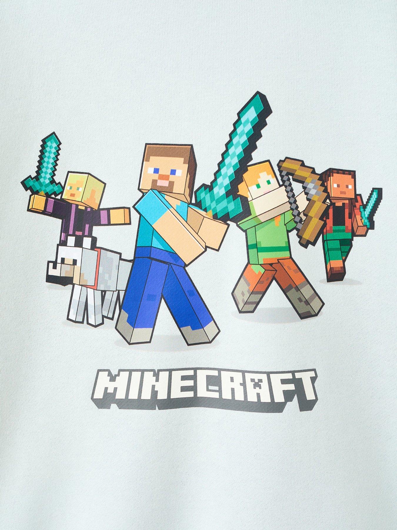 Image 5 of 5 of Mango Boys Minecraft Hoodie - Aqua