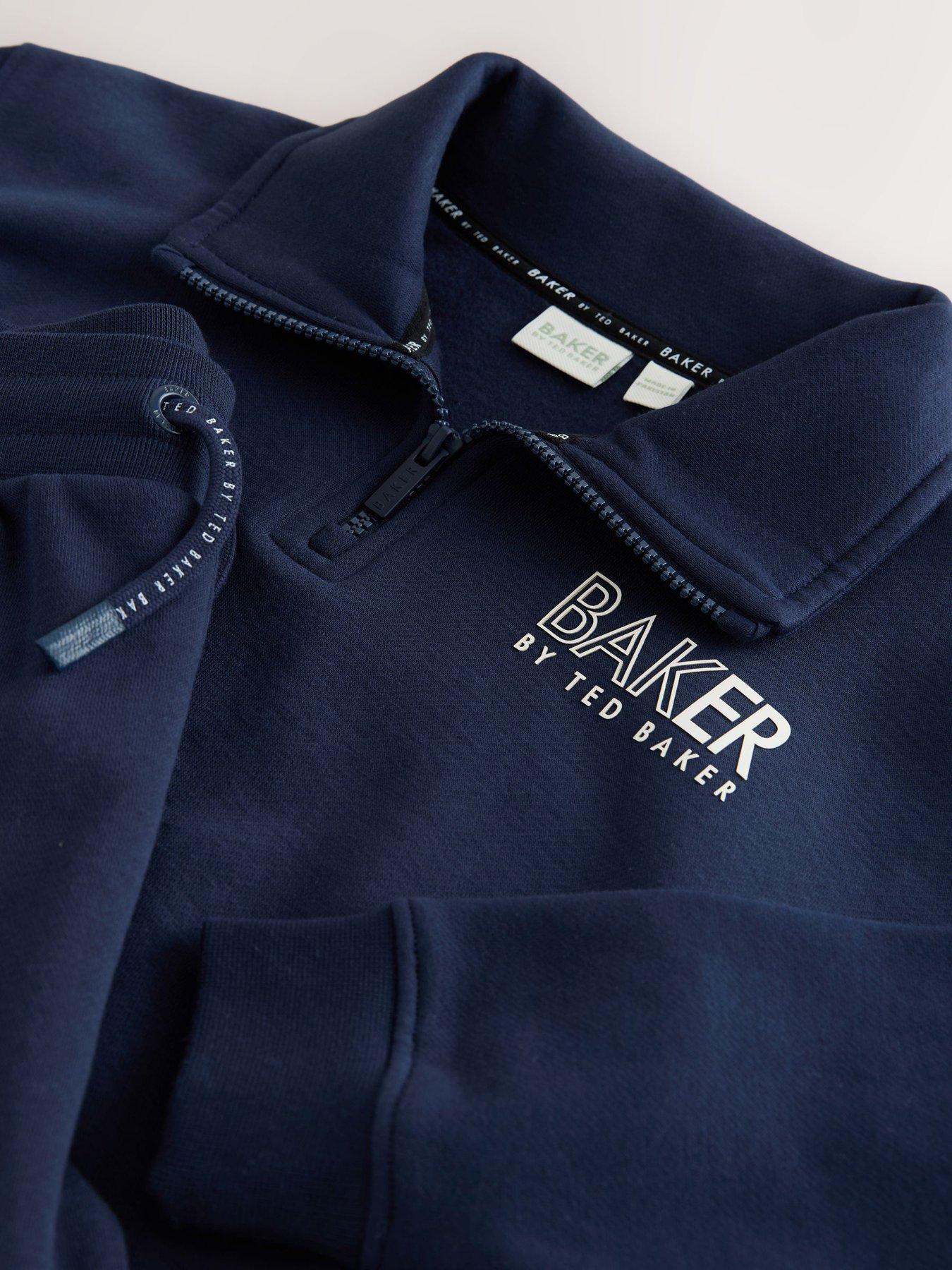  image of ted-baker-boys-graphic-funnel-set-navy