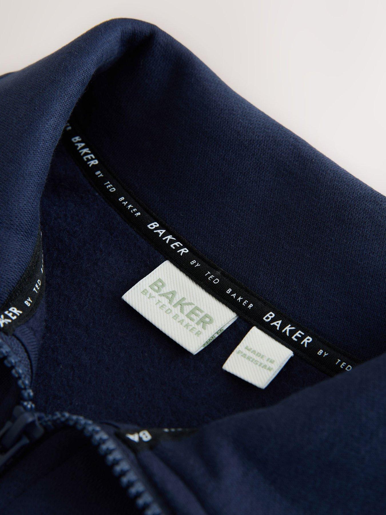  image of ted-baker-boys-graphic-funnel-set-navy