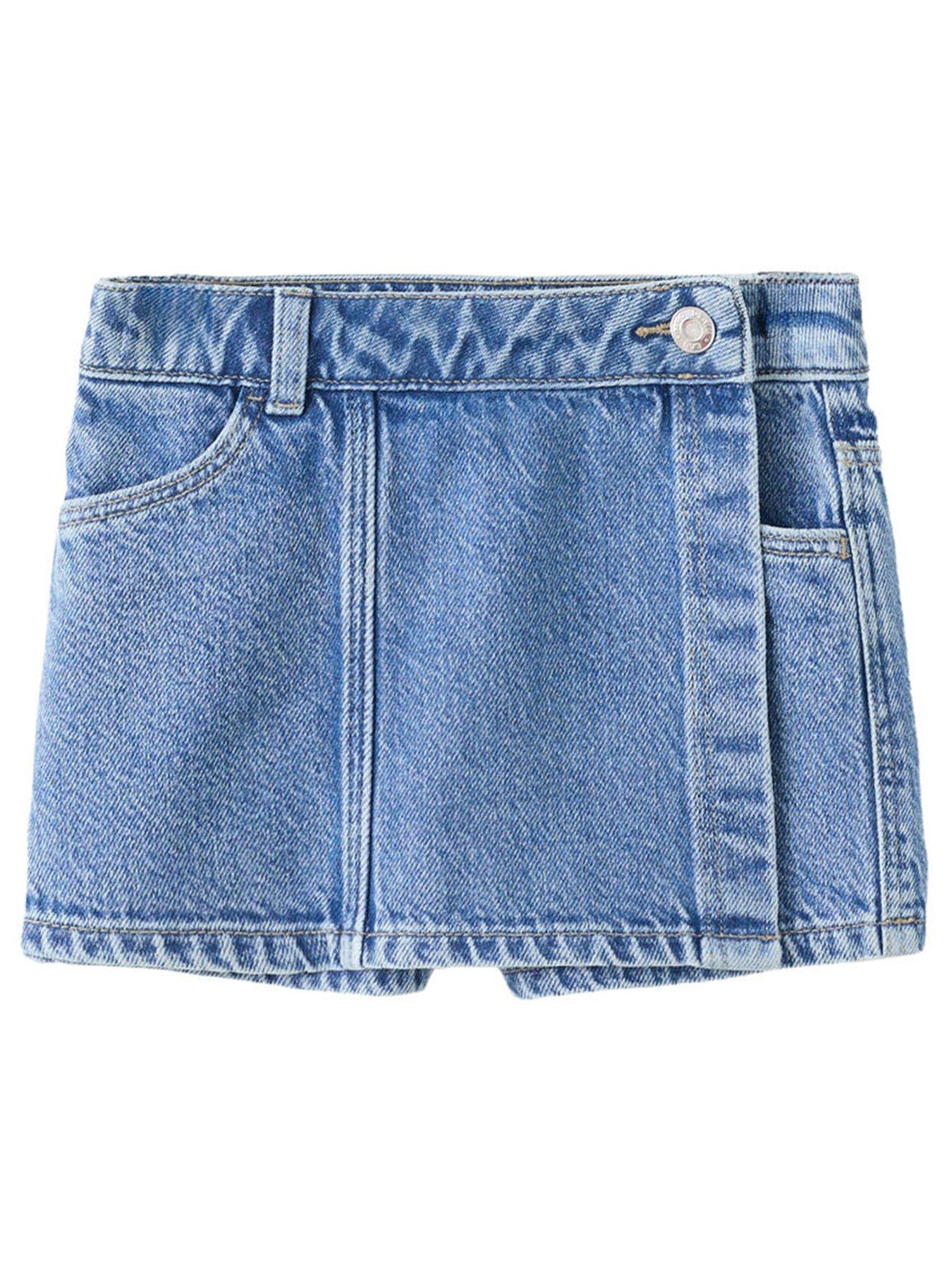 mango-younger-girls-denim-skort-blue