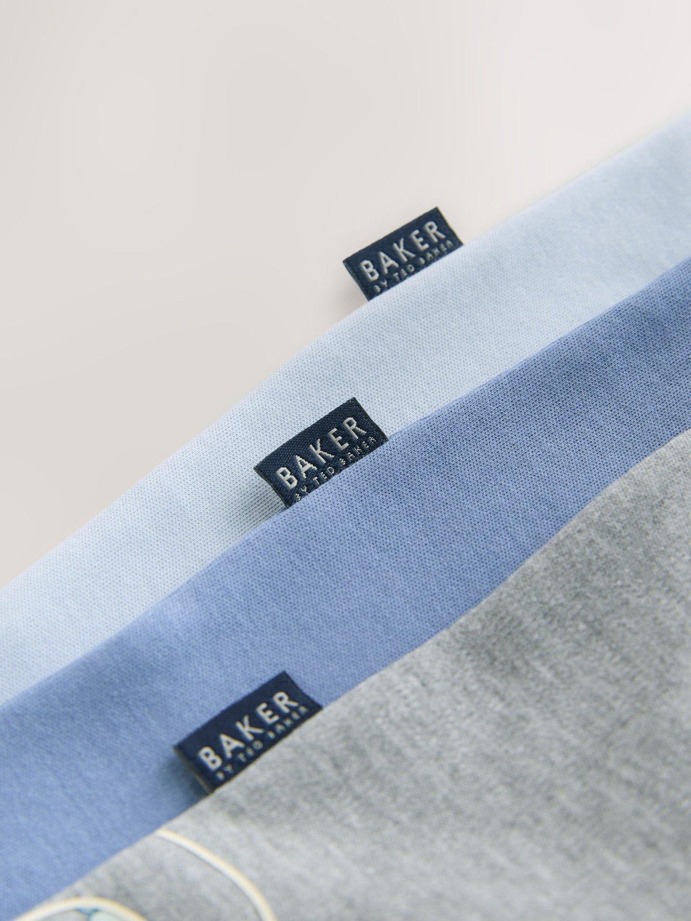  image of ted-baker-baby-boys-3-pack-sleepsuits-blue