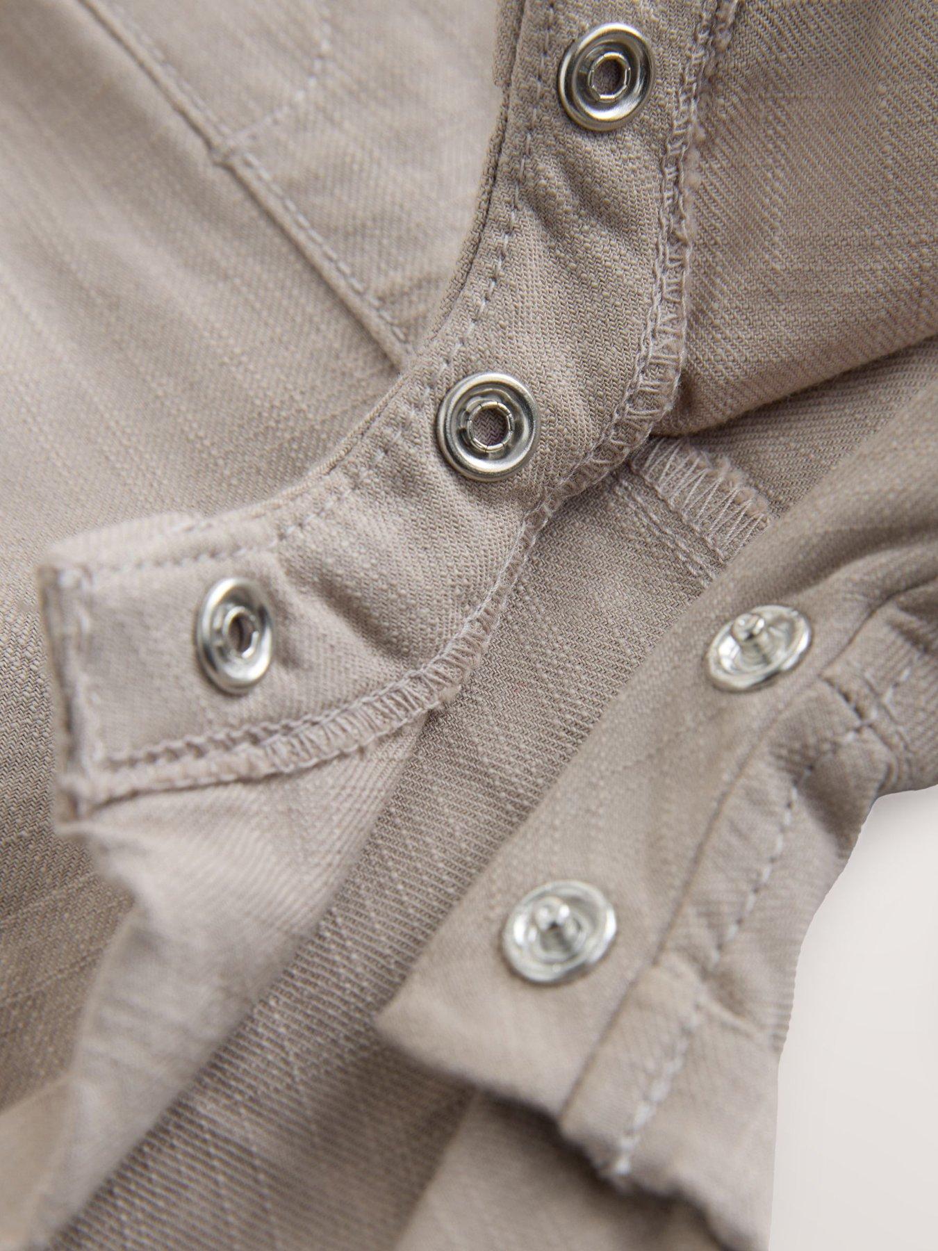 Image 6 of 6 of Ted Baker Baby Boys Waistcoat Romper Set - Neutral