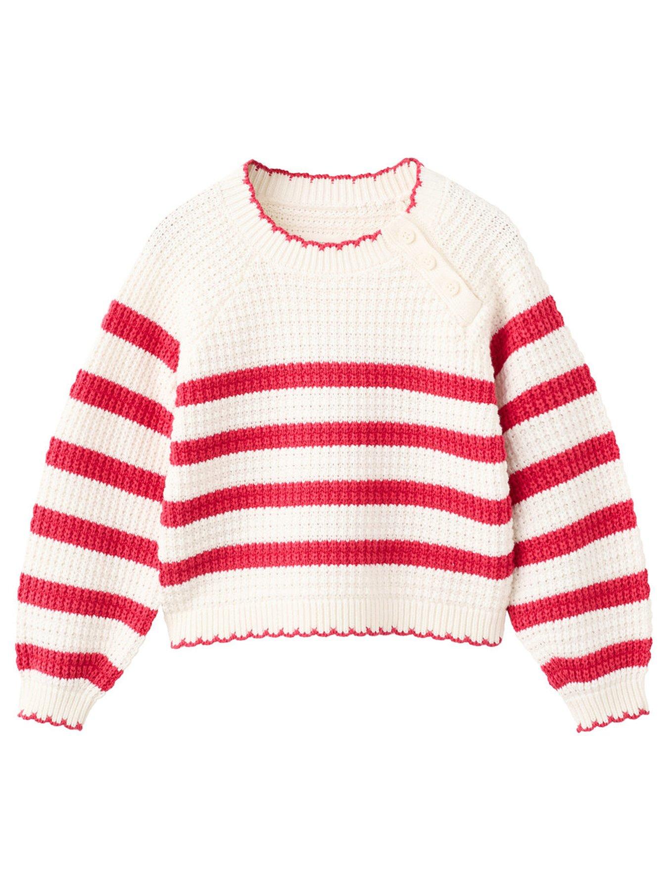 mango-younger-girls-crew-neck-breton-stripe-jumper-red