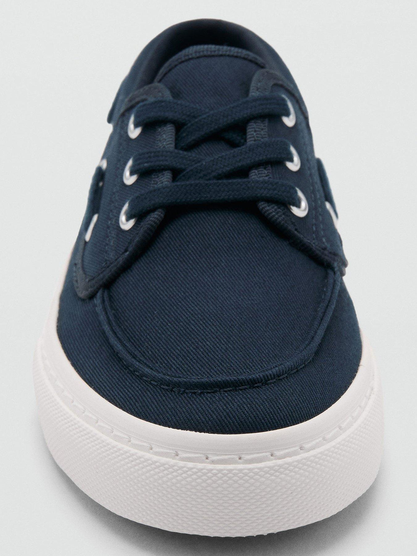  image of mango-boys-boat-shoes-navy