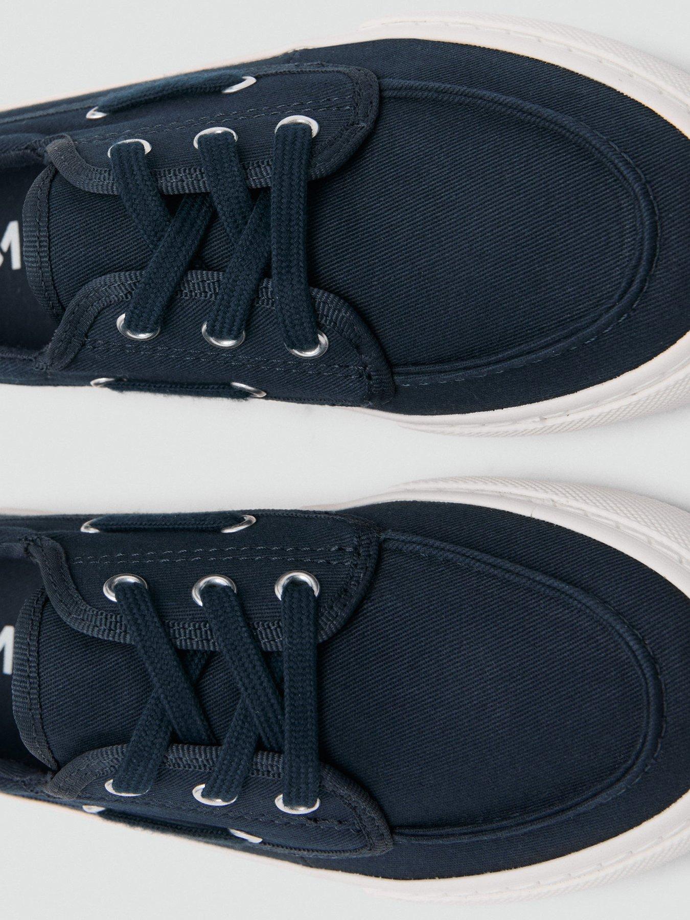  image of mango-boys-boat-shoes-navy