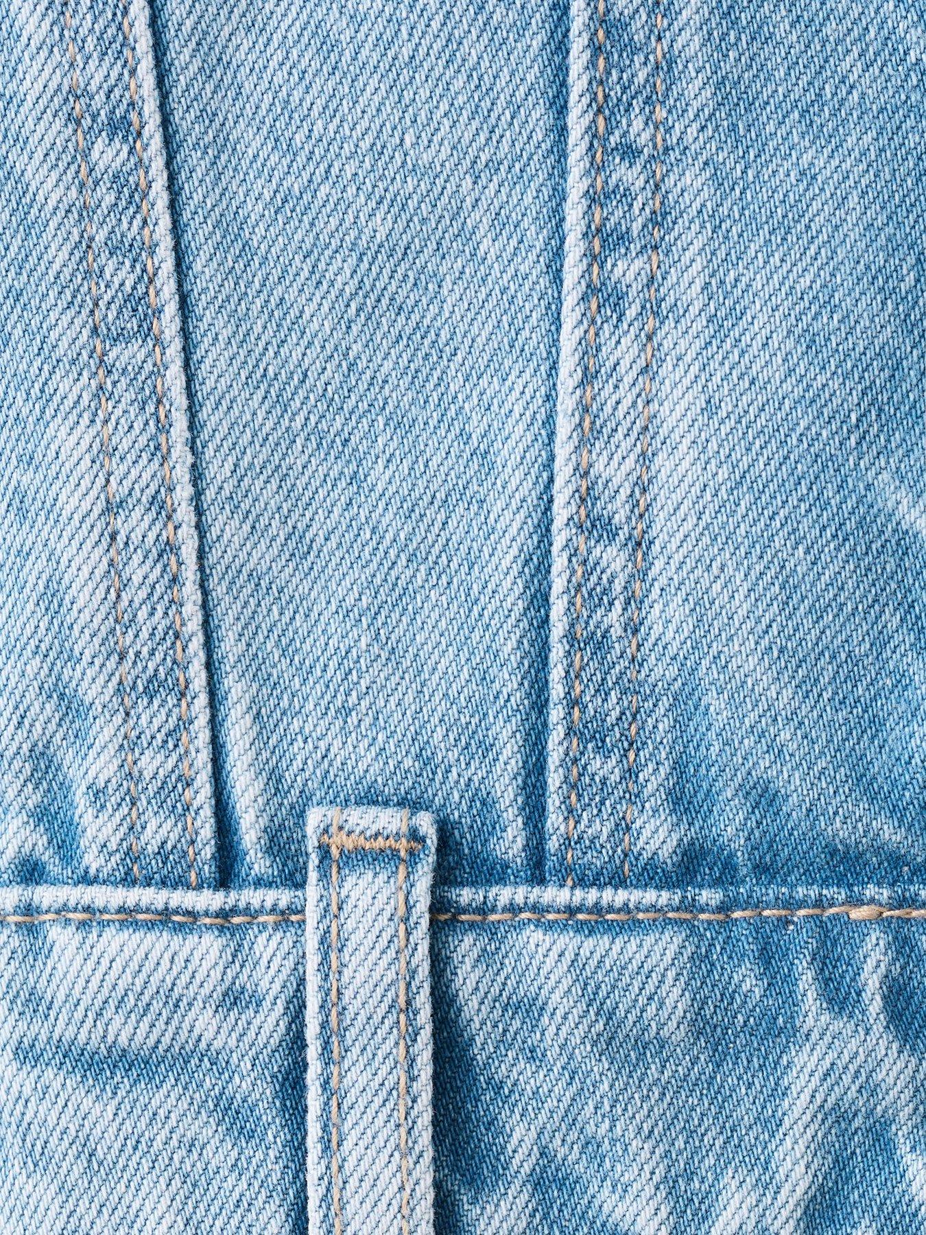  image of mango-girls-denim-jacket-blue