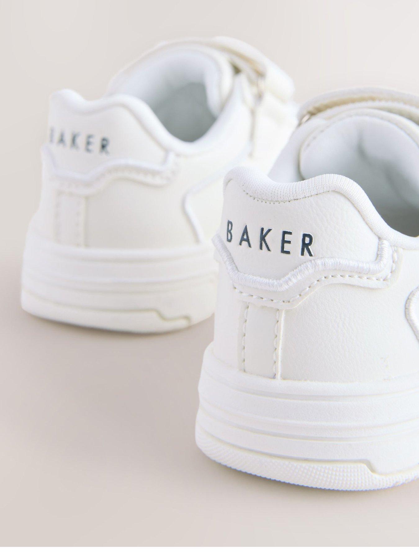  image of ted-baker-boys-tape-trainers-white