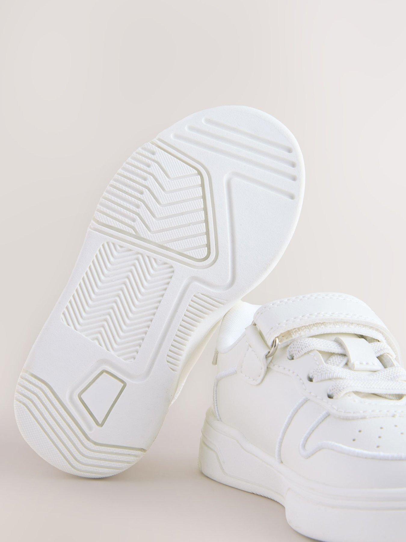  image of ted-baker-boys-tape-trainers-white