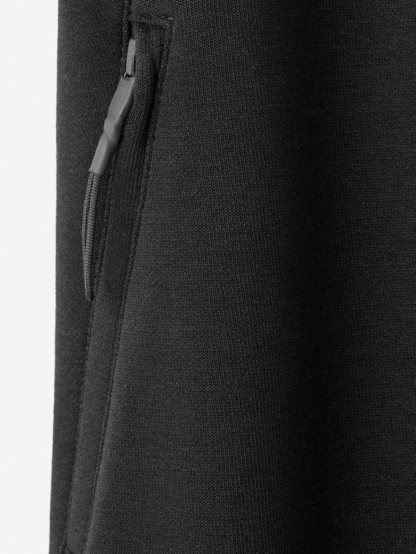 Image 4 of 4 of Mango Boys Cuffed Joggers - Black