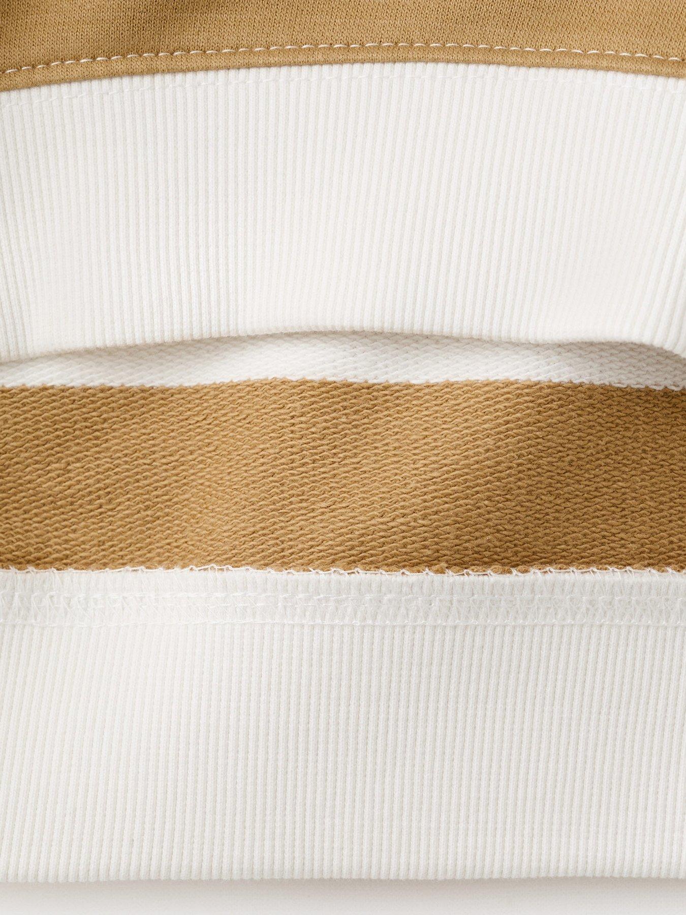  image of mango-boys-stripe-sweatshirt-yellow
