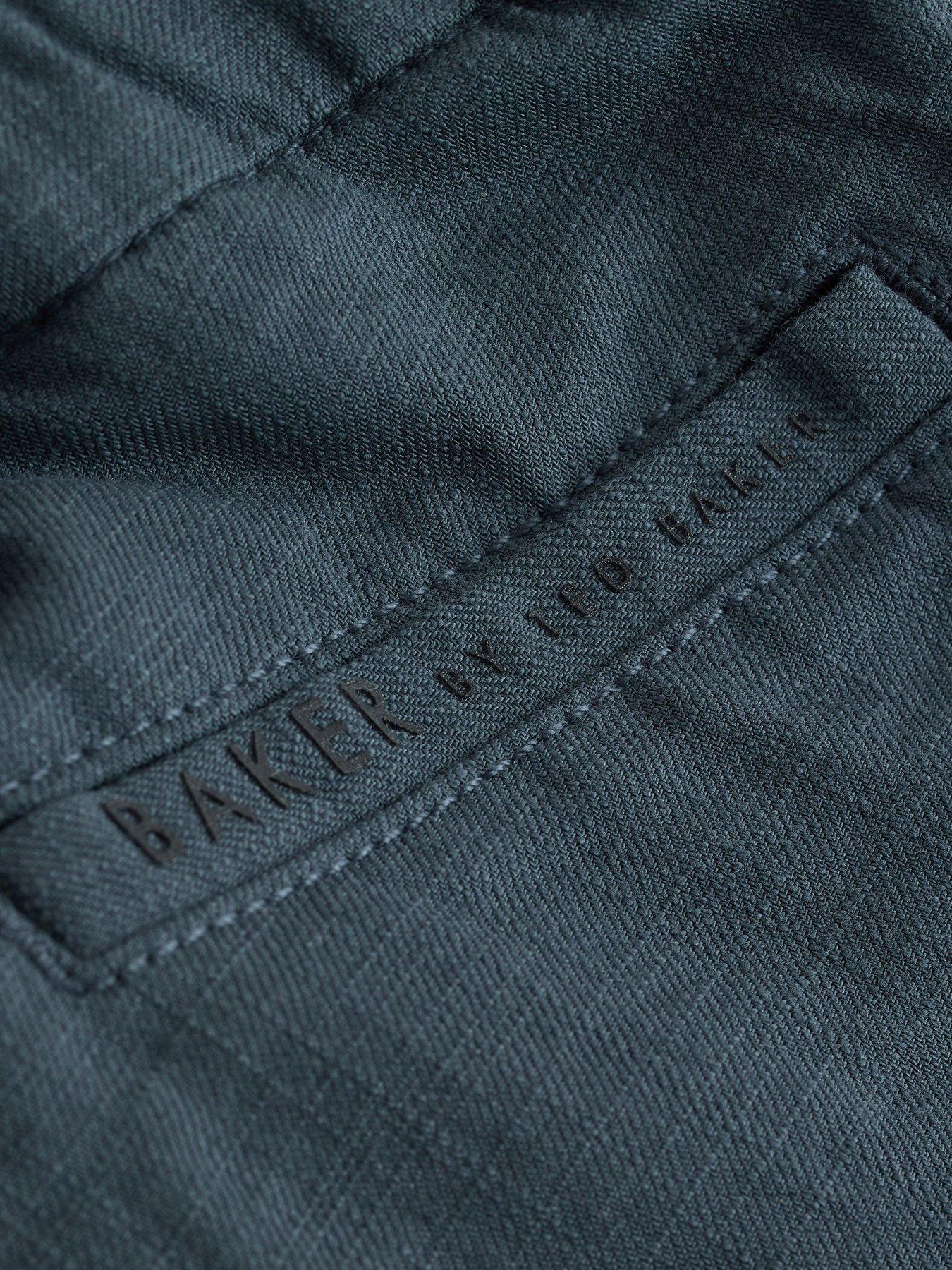Image 7 of 7 of Ted Baker Younger Boys Braces, Shirt and Short Set - Blue