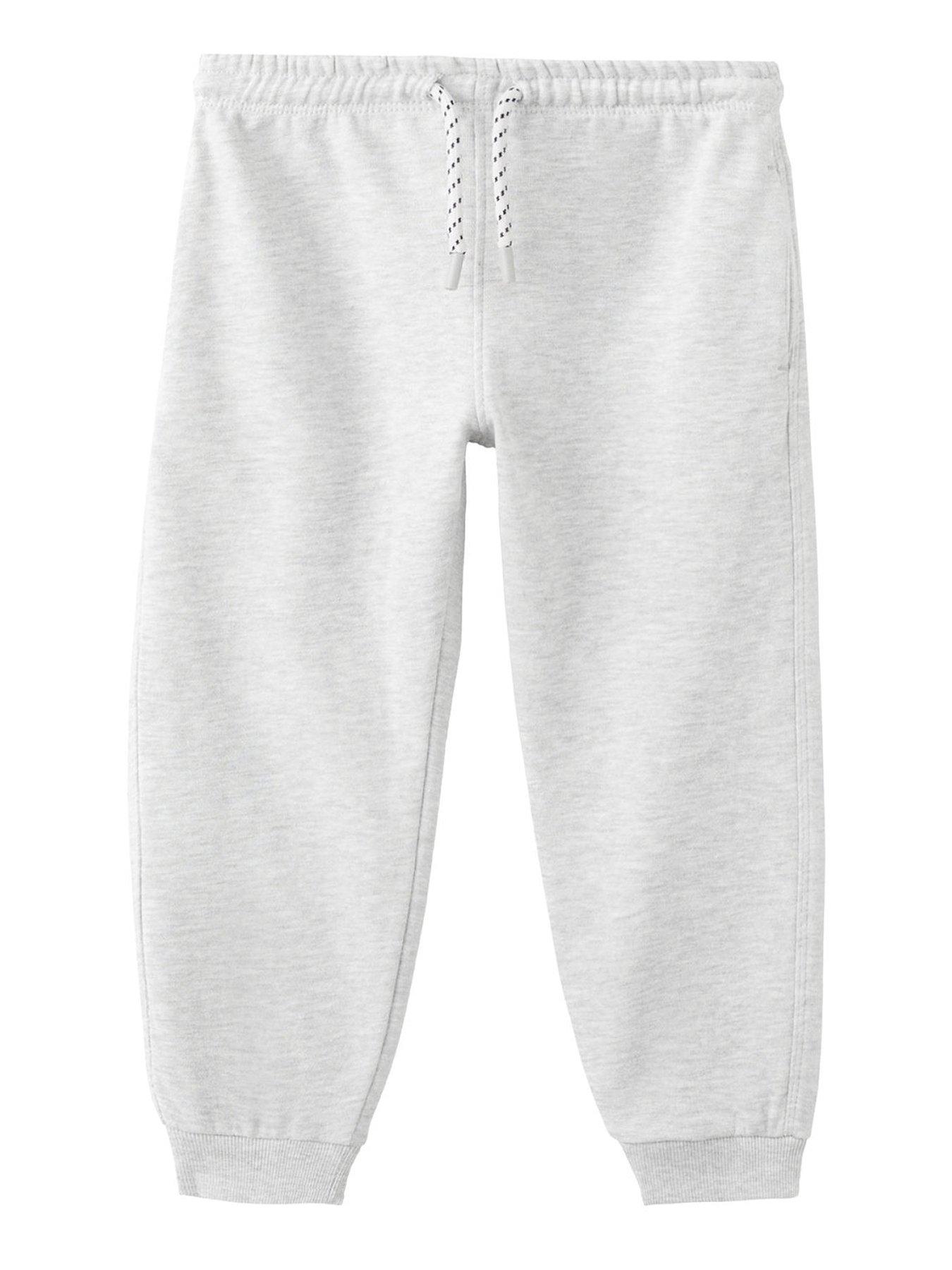  image of mango-younger-boys-basic-joggers-grey