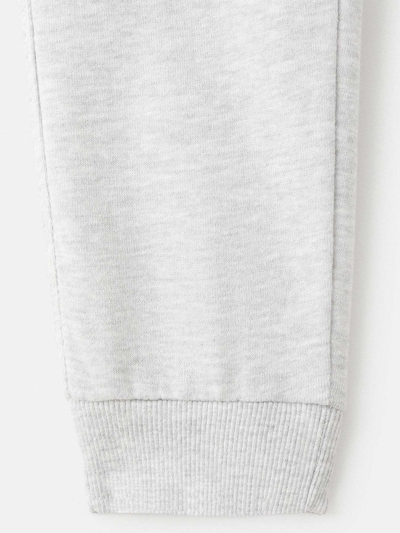  image of mango-younger-boys-basic-joggers-grey