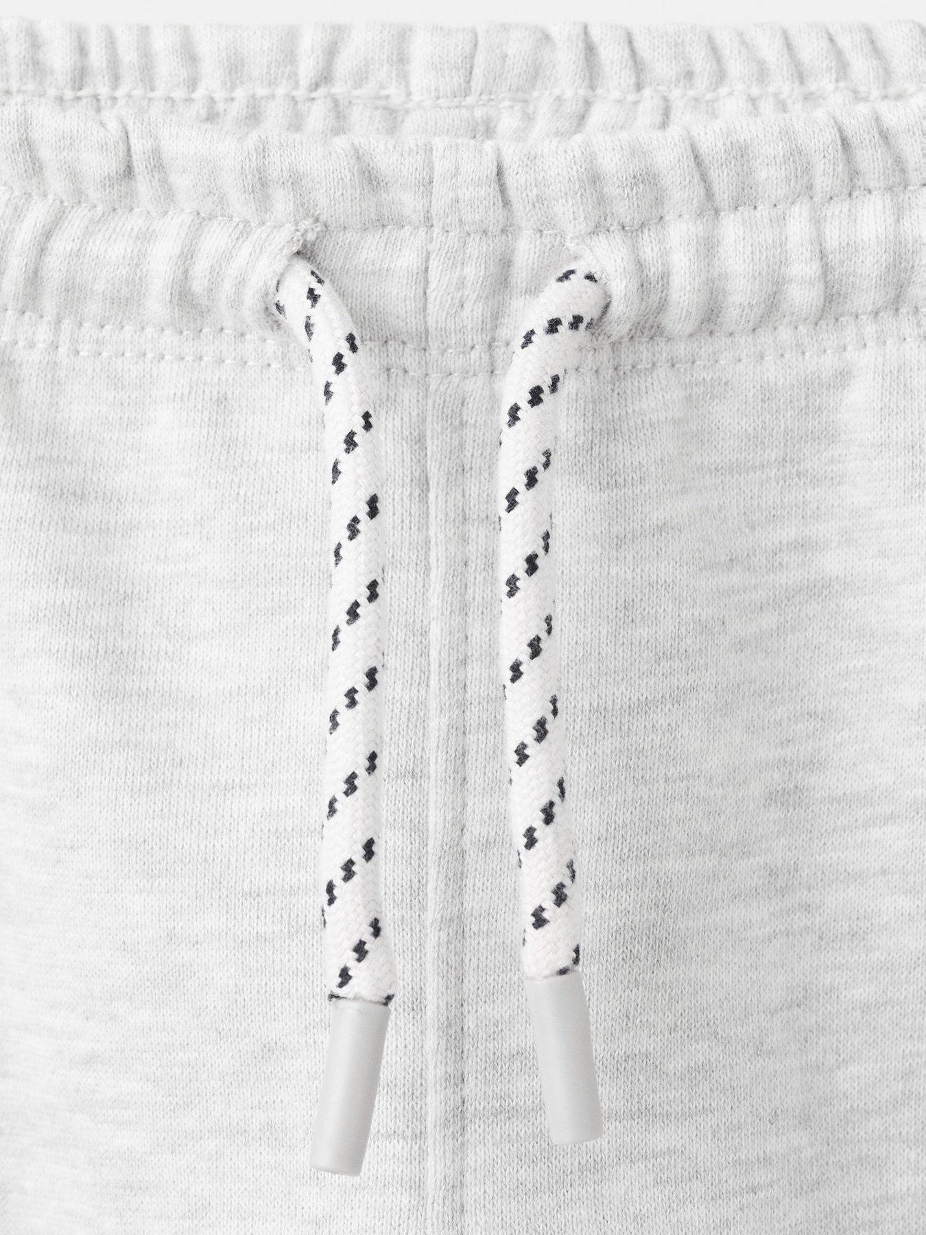  image of mango-younger-boys-basic-joggers-grey