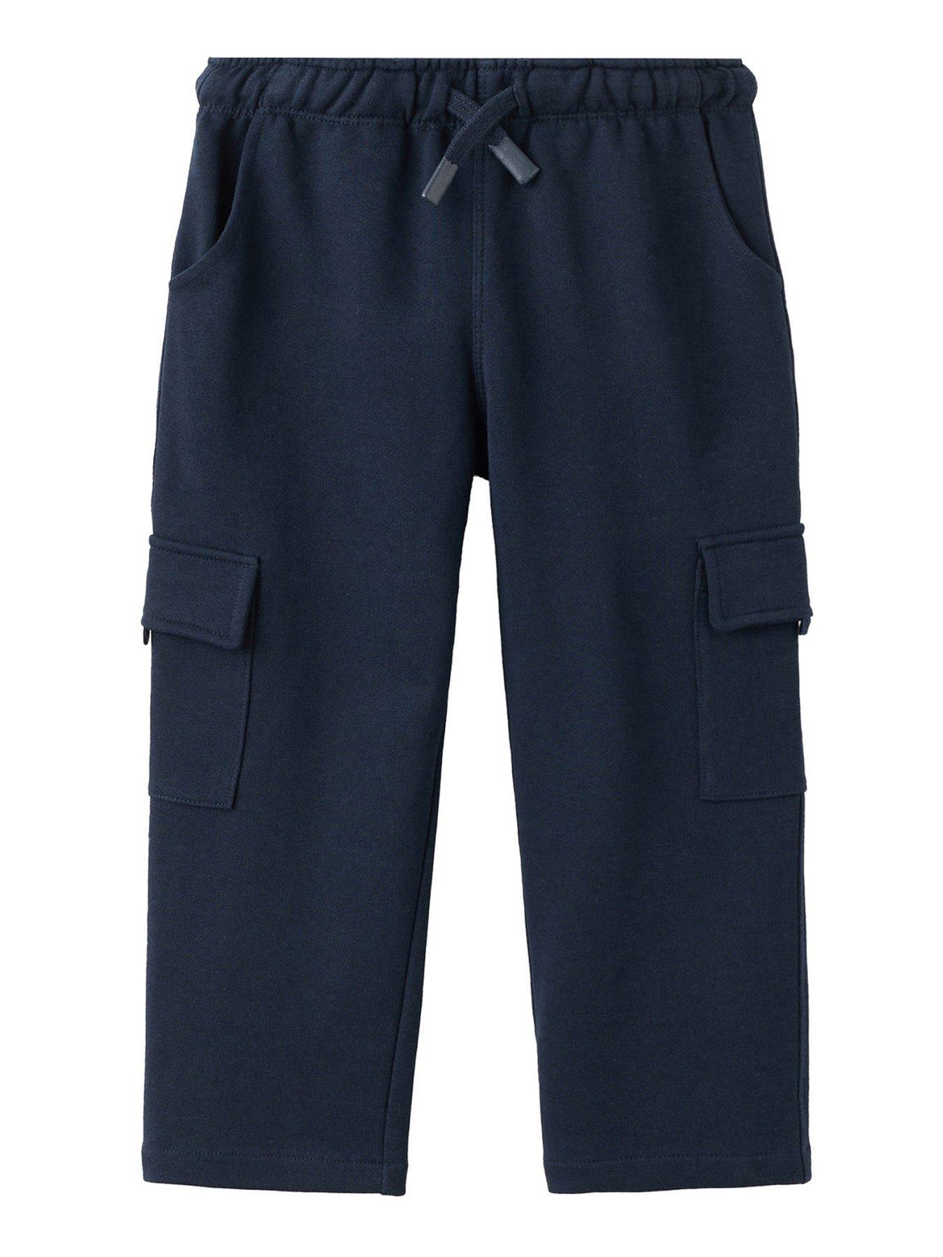  image of mango-younger-boys-combat-joggers-navy