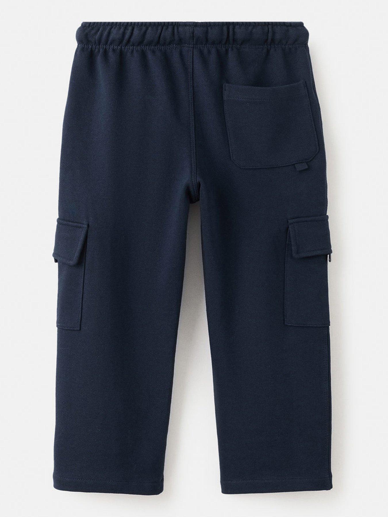  image of mango-younger-boys-combat-joggers-navy