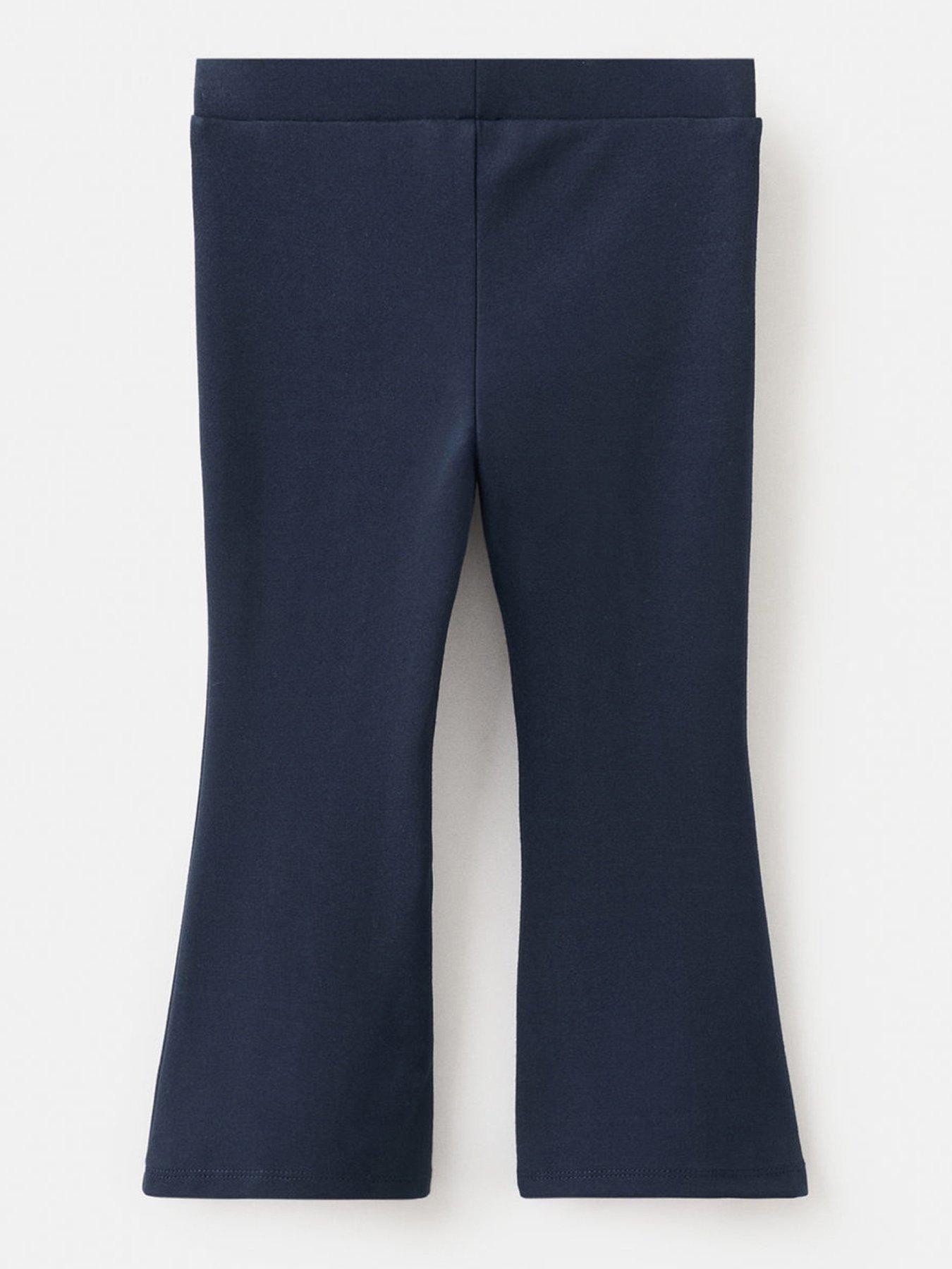  image of mango-younger-girls-flare-legging-navy