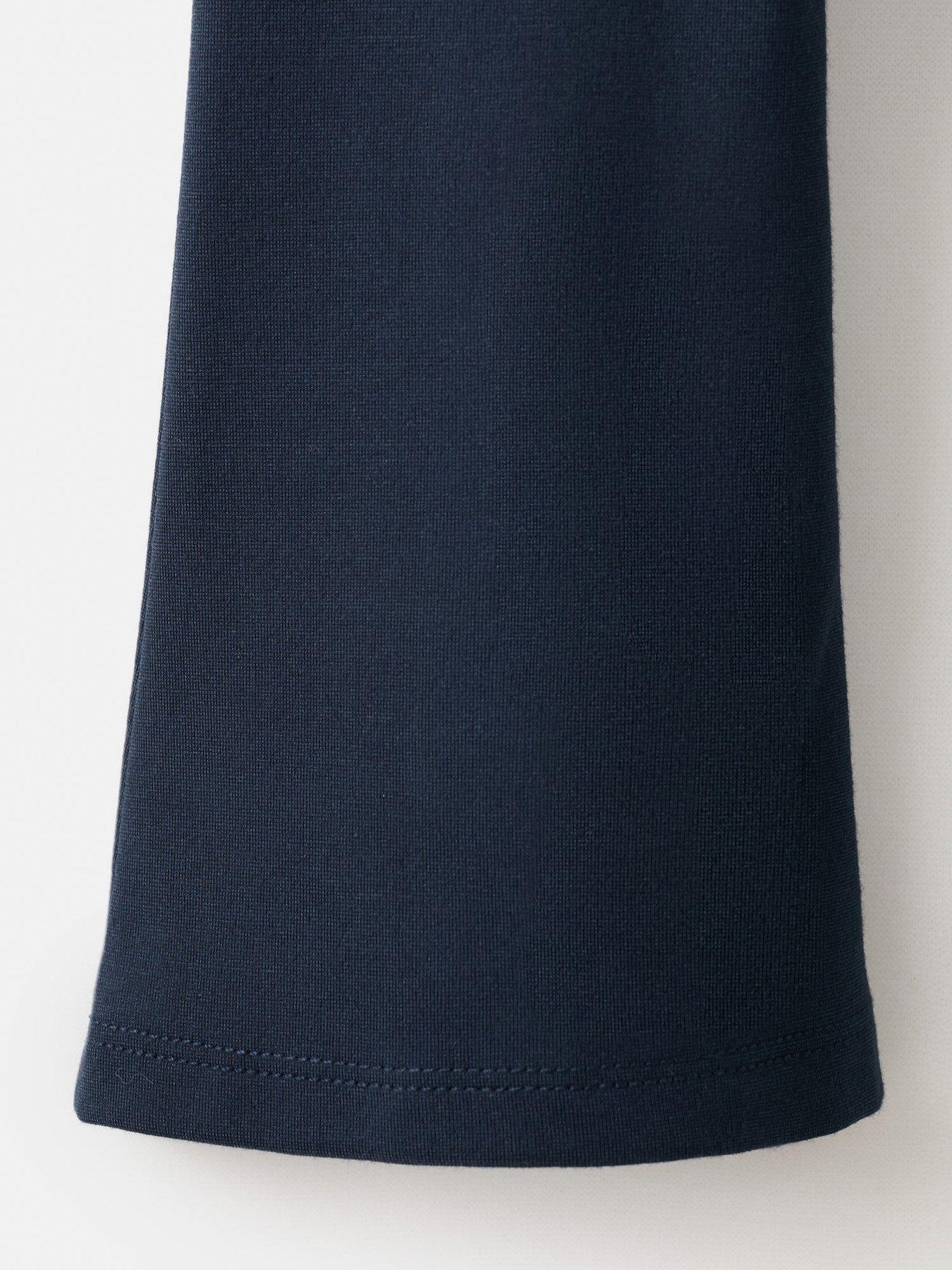 image of mango-younger-girls-flare-legging-navy