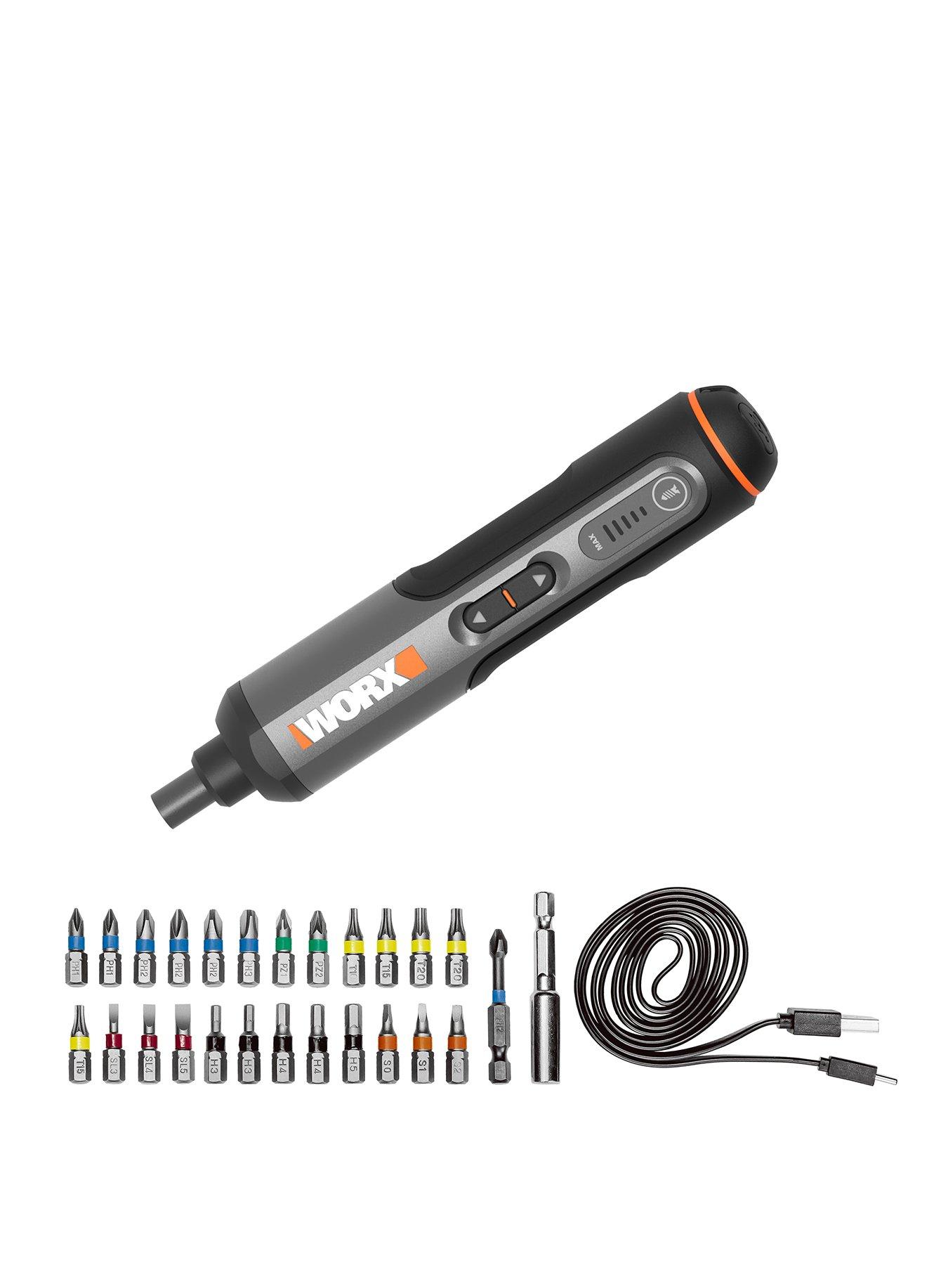 Worx 4V 6.35mm Cordless Screwdriver: