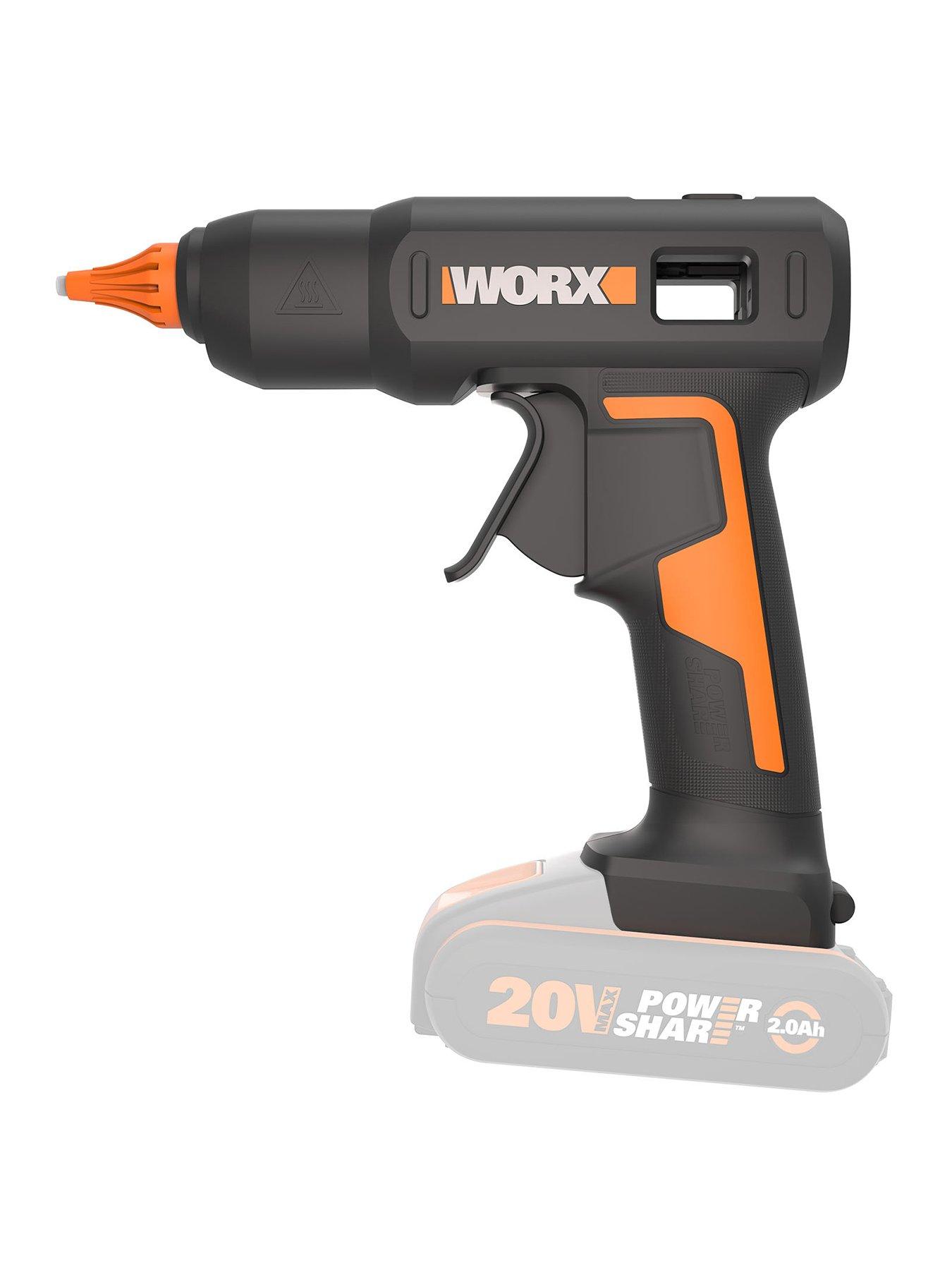 Worx 20V PowerShare Cordless Hot Glue Gun - Tool Only