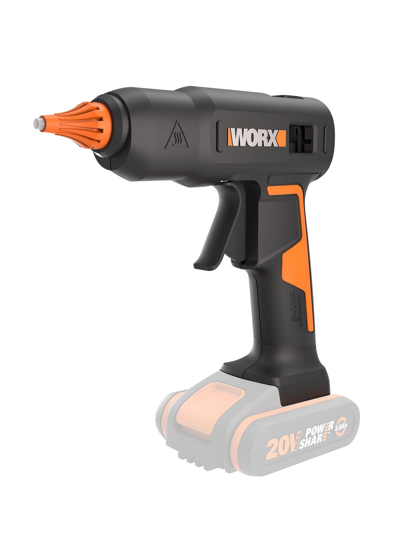  image of worx-20v-powershare-cordless-hot-glue-gun-tool-only