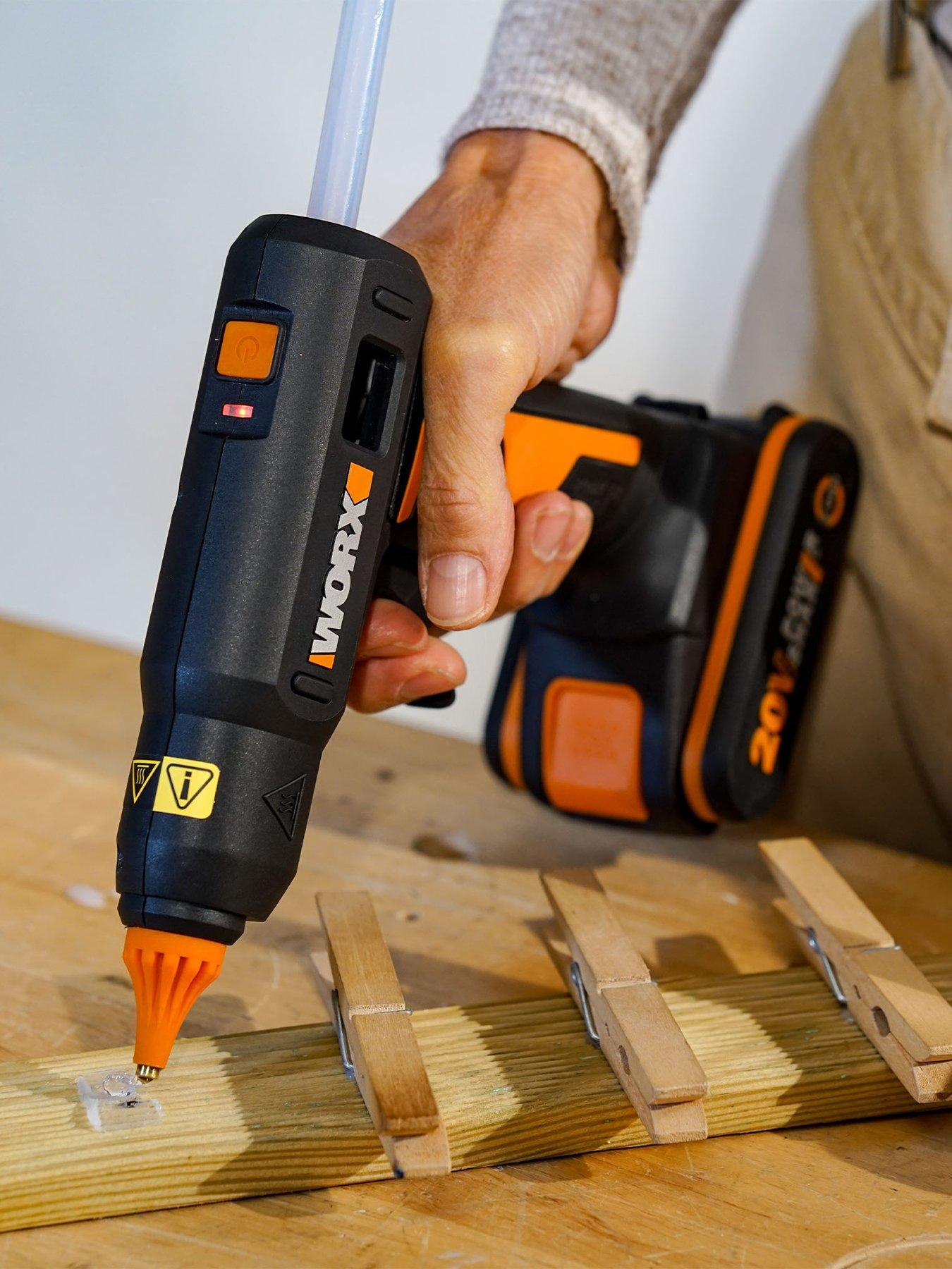  image of worx-20v-powershare-cordless-hot-glue-gun-tool-only