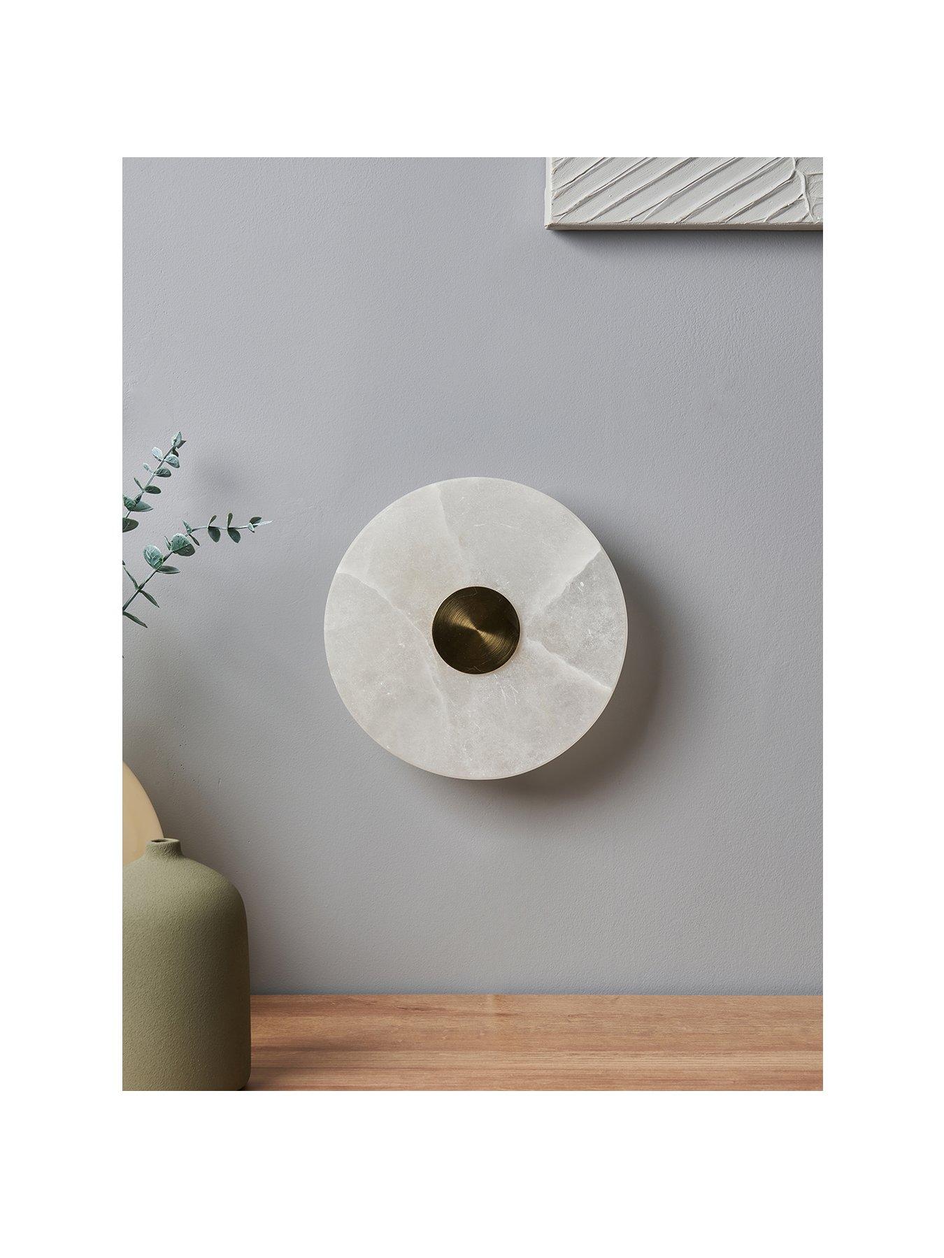 Image 2 of 6 of The Very Collection Stone Glass Wall Light