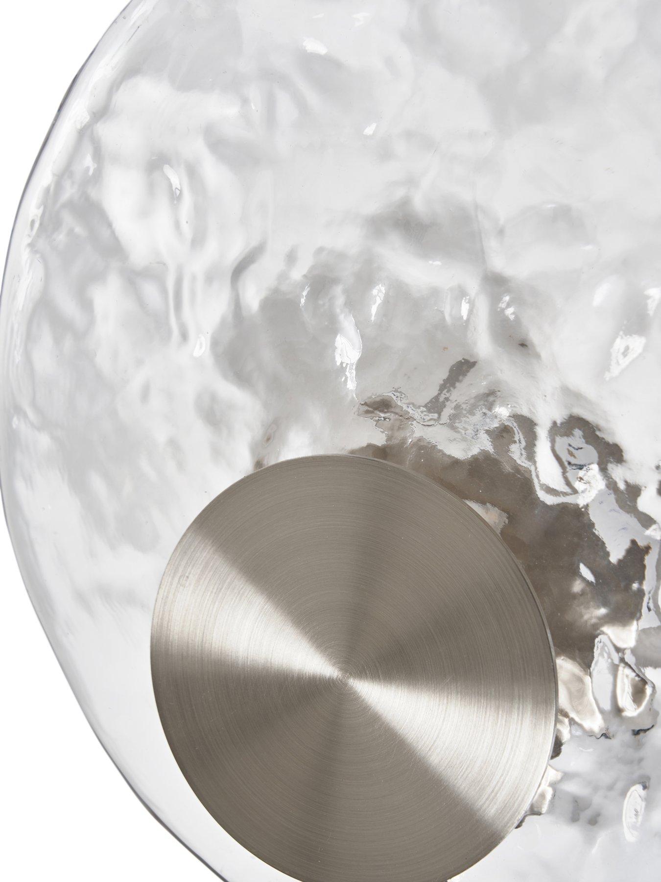 Image 4 of 6 of The Very Collection Wavy Glass Wall Light
