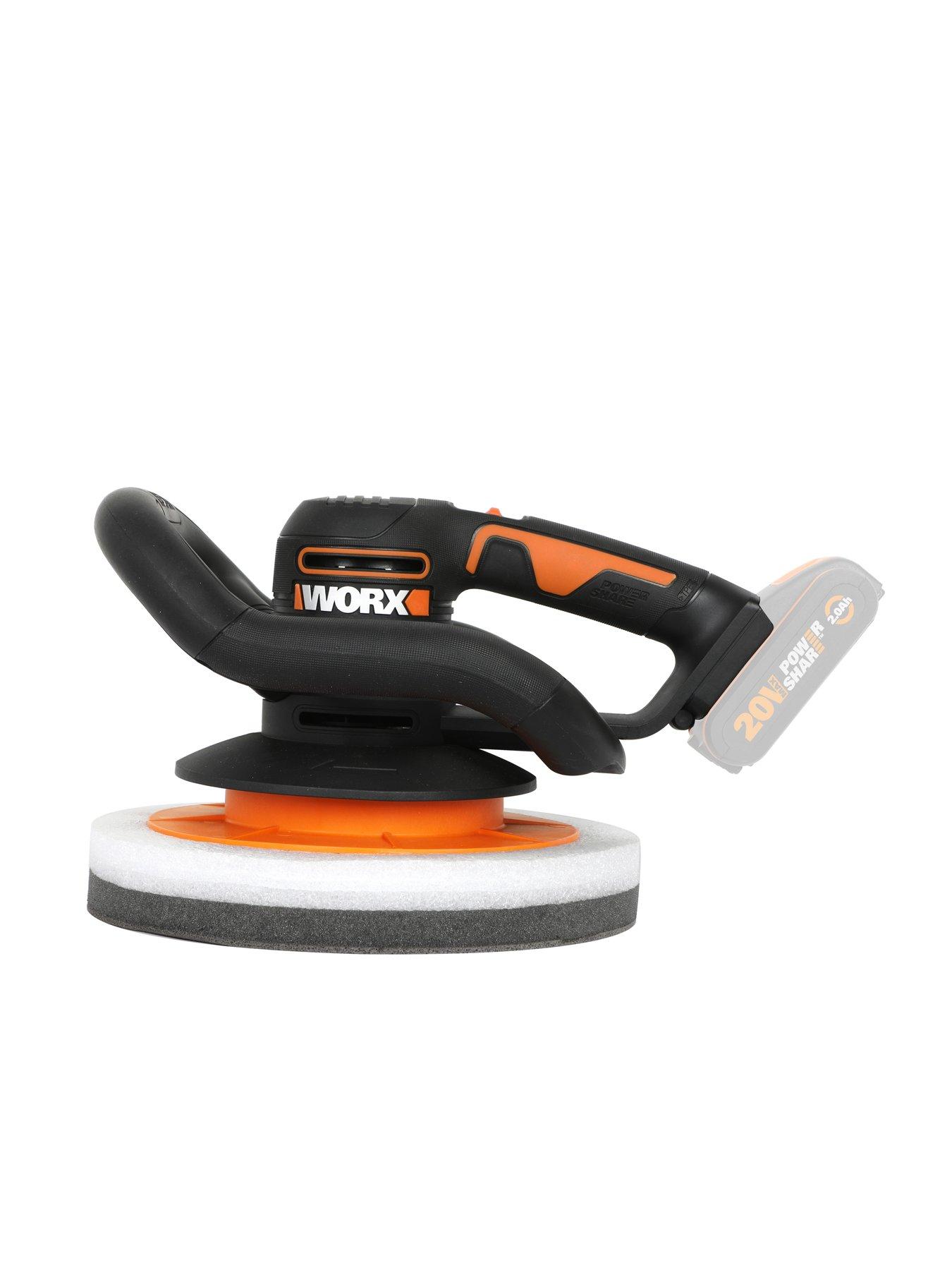  image of worx-20v-powershare-cordless-vehicle-polisherbuffer-tool-only