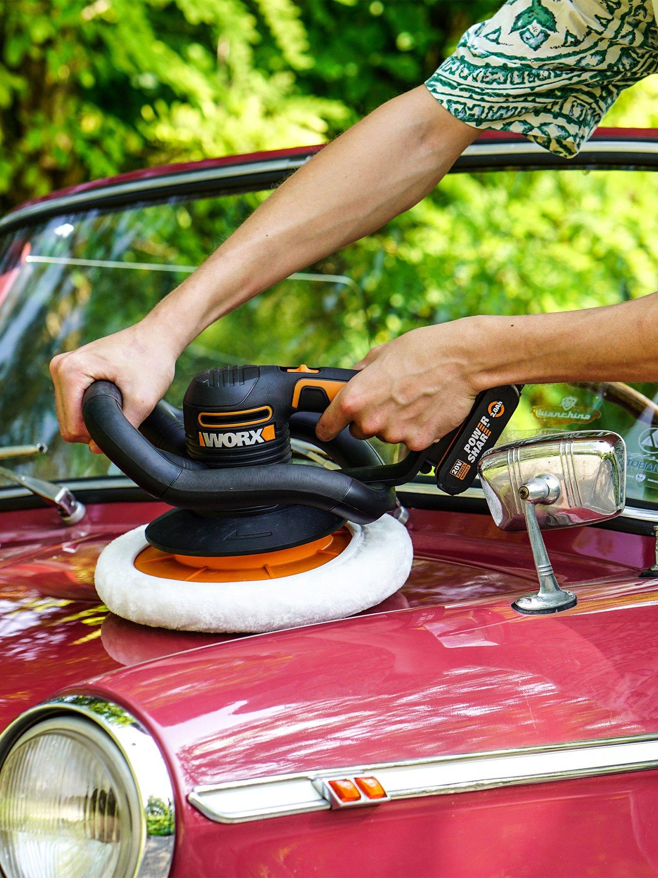  image of worx-20v-powershare-cordless-vehicle-polisherbuffer-tool-only