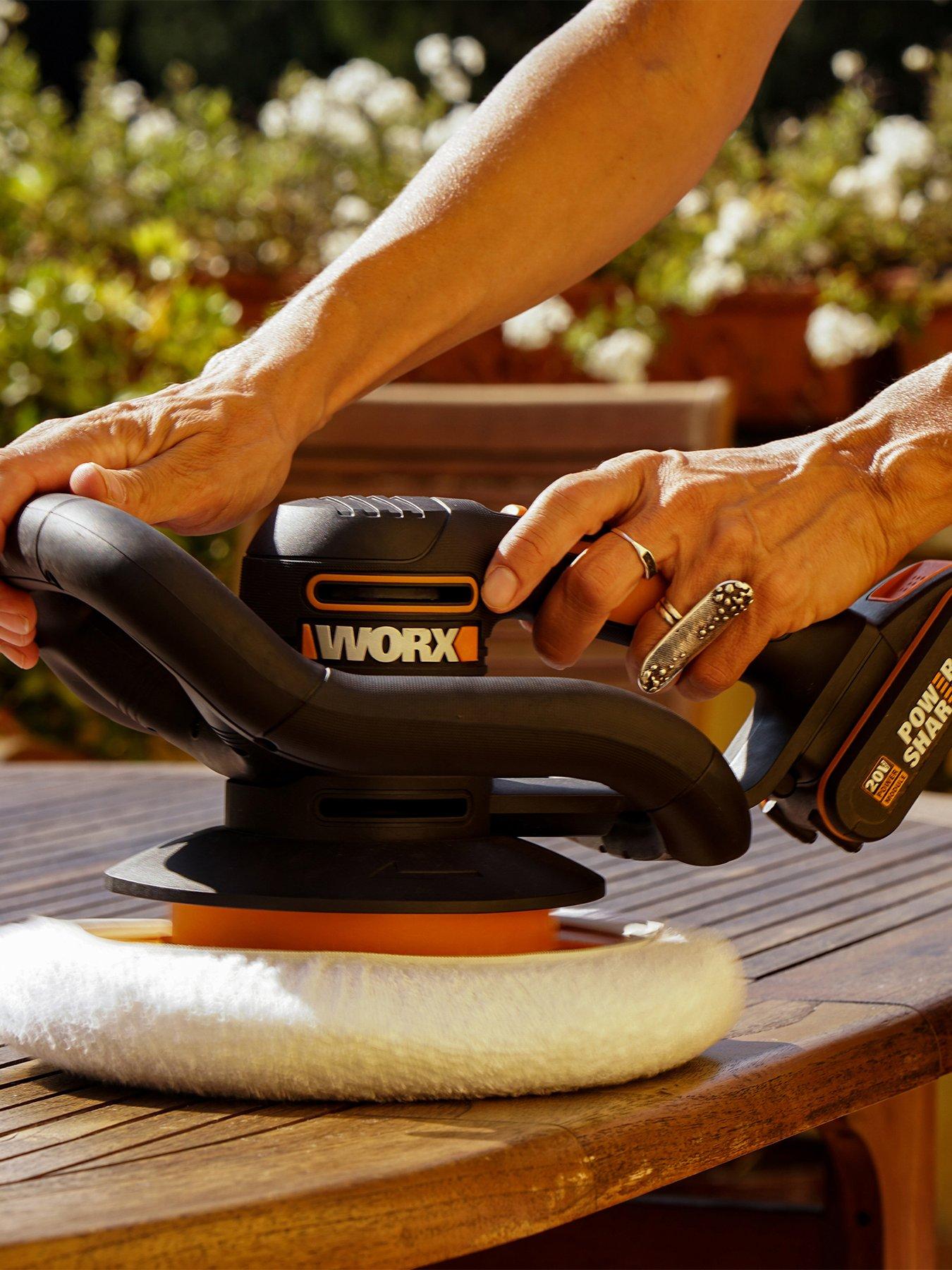  image of worx-20v-powershare-cordless-vehicle-polisherbuffer-tool-only