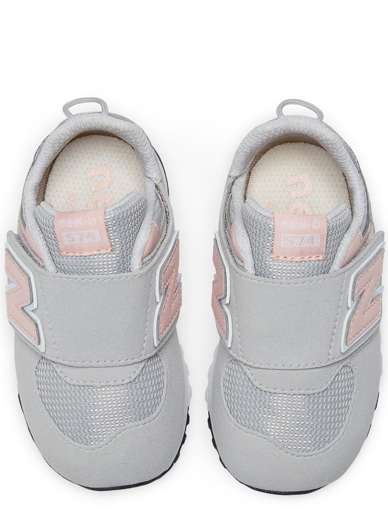  image of new-balance-infant-574-trainer-pink
