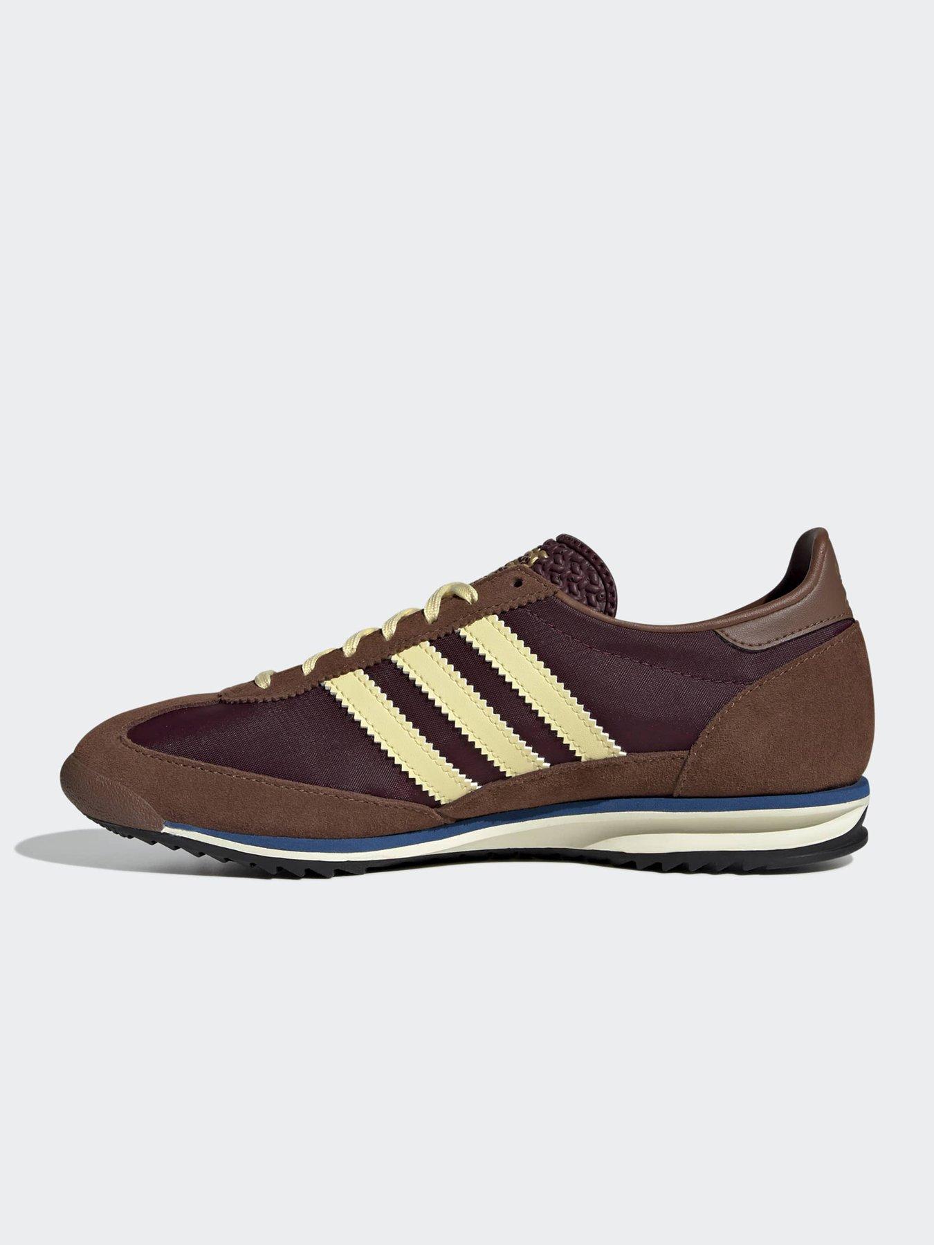  image of adidas-originals-womens-sl-72-trainers-brown