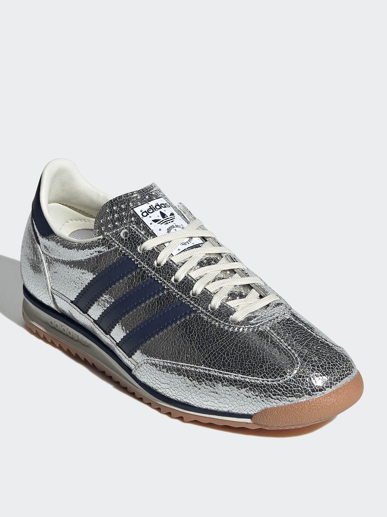  image of adidas-womens-sl-72-trainers-silver