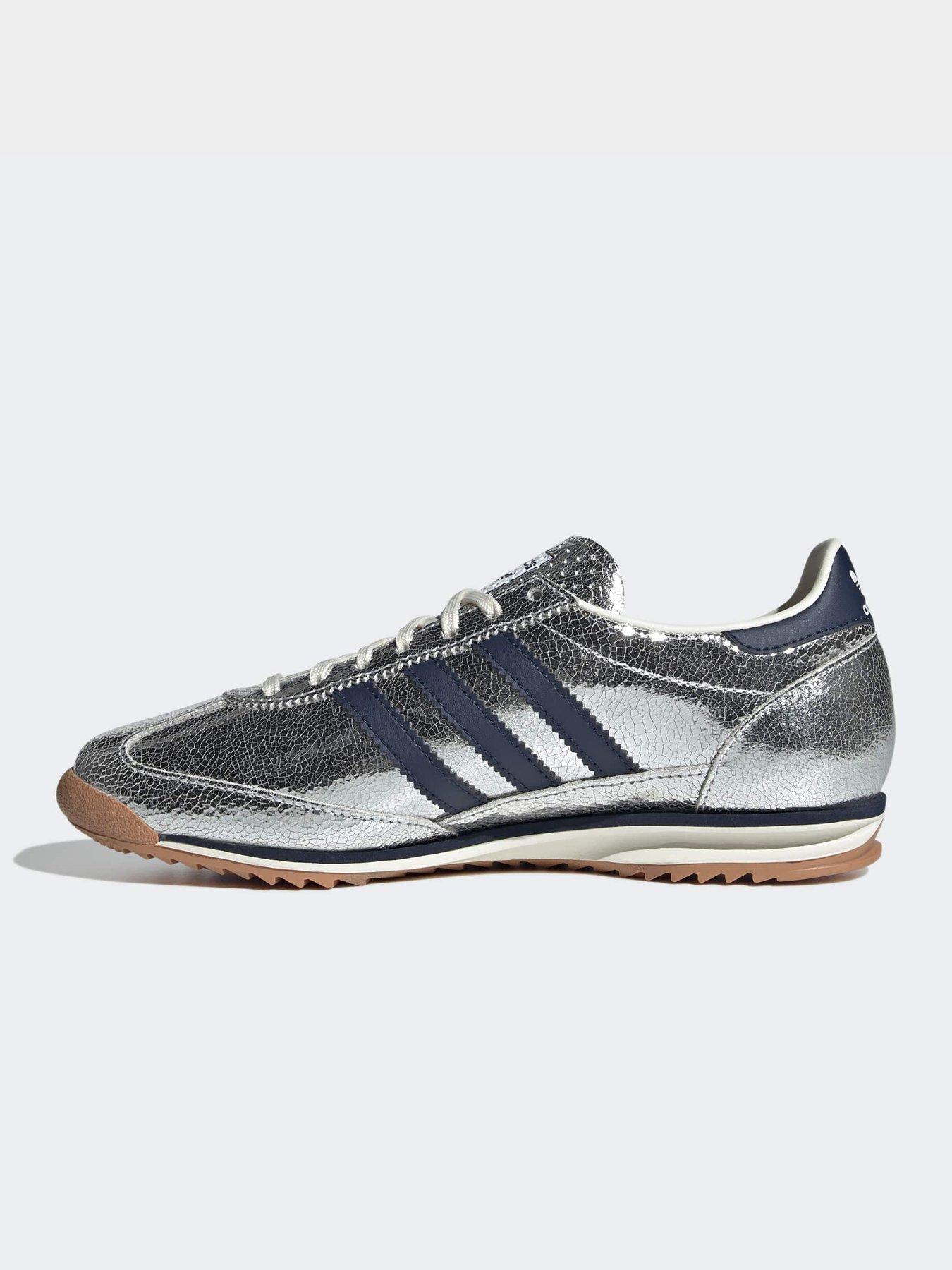  image of adidas-womens-sl-72-trainers-silver