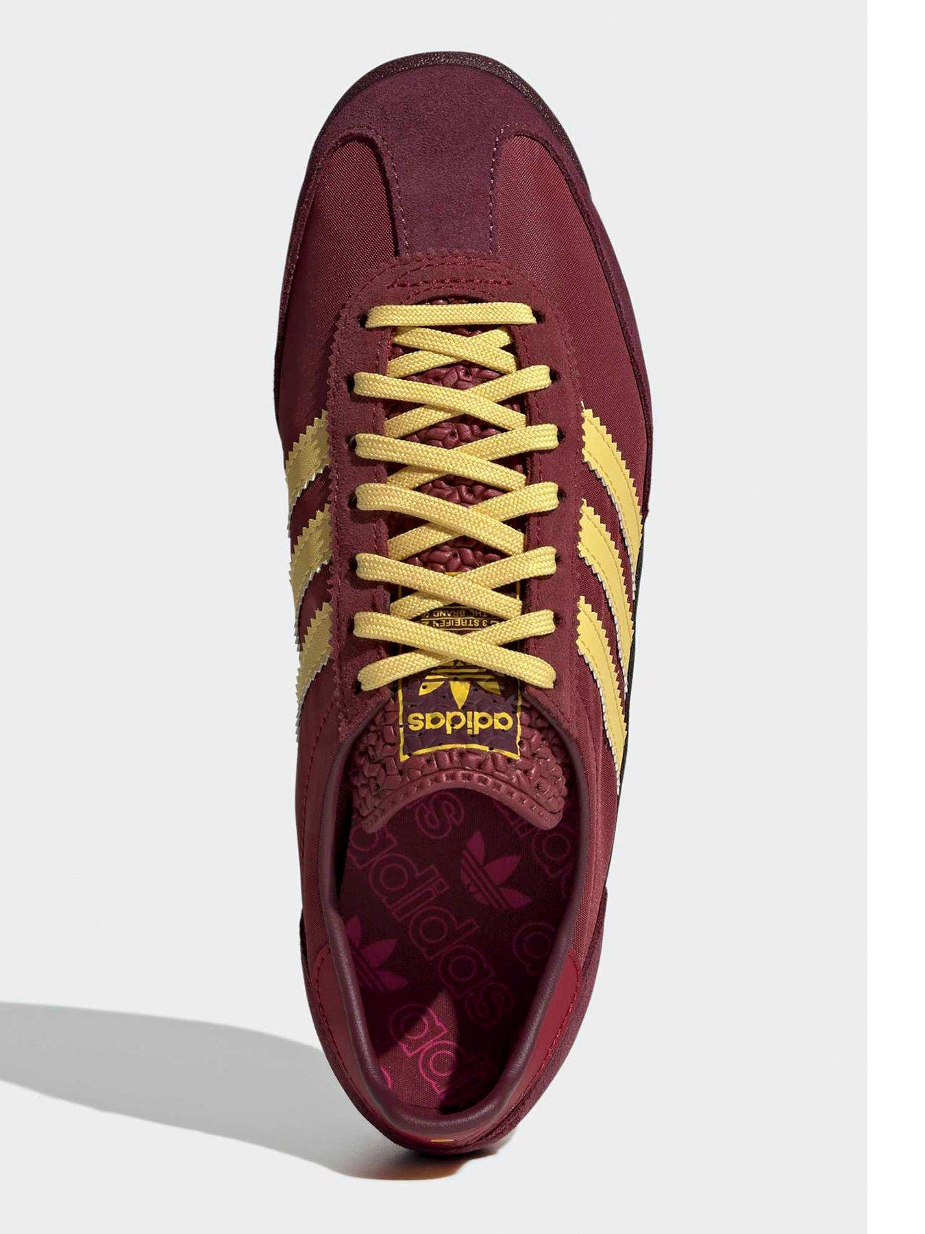 Image 5 of 7 of adidas Originals Women's Sl 72 Trainers - Burgundy