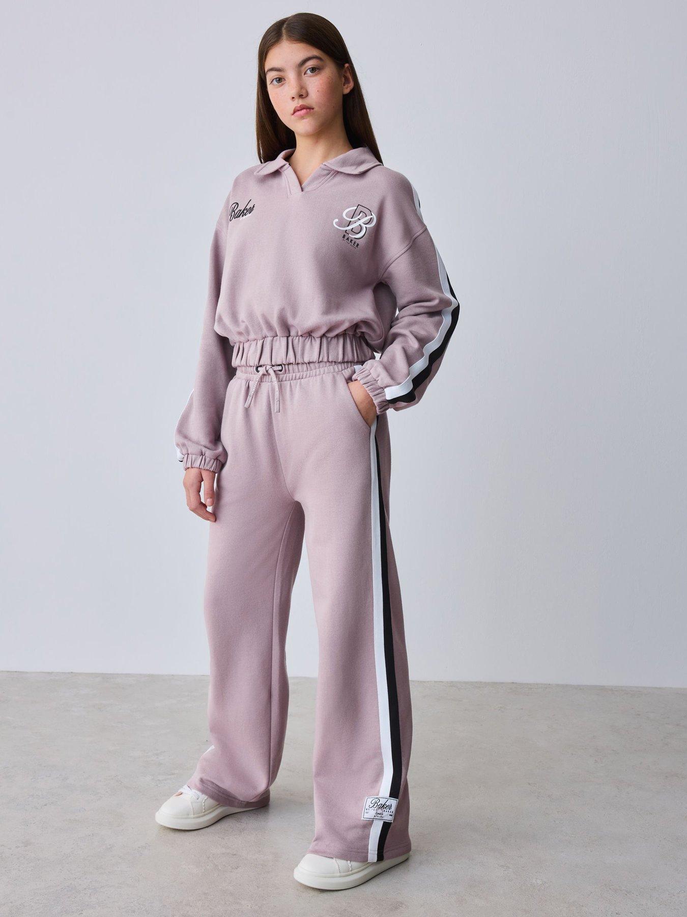 ted-baker-older-girls-varsity-wide-leg-trouser-set-light-purple